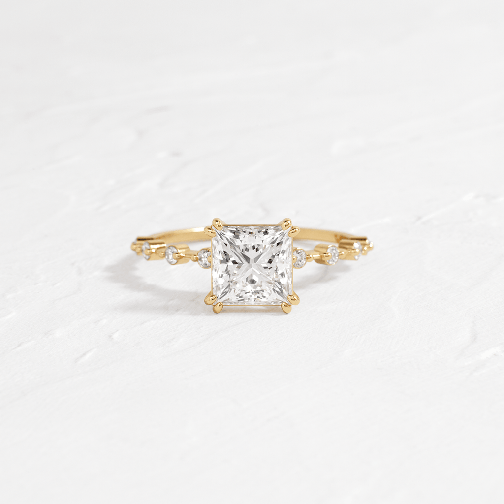 Solitaire-Oval Lab Grown Diamond Engagement Ring