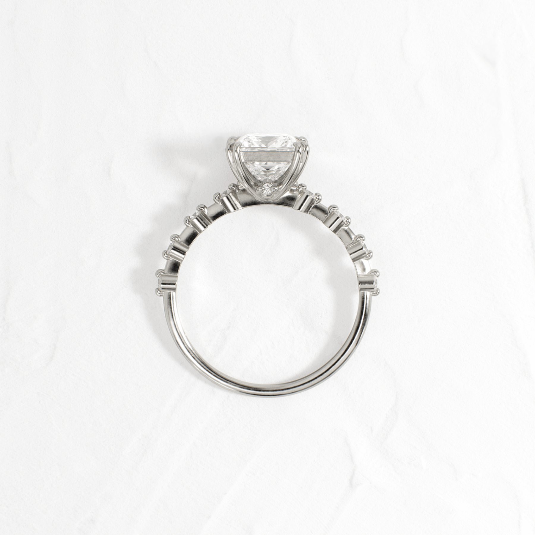 Solitaire-Oval Lab Grown Diamond Engagement Ring