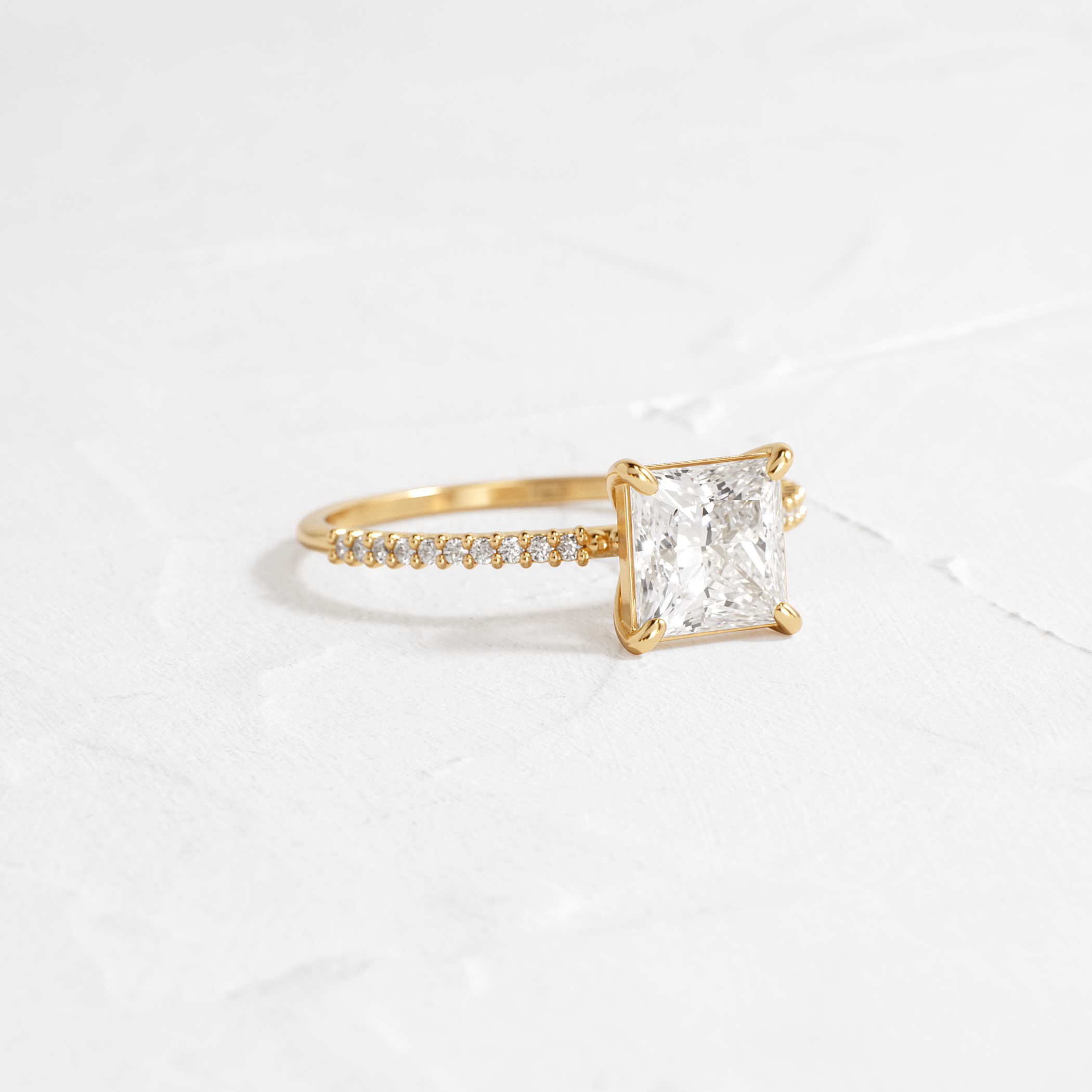 Solitaire-Oval Lab Grown Diamond Engagement Ring