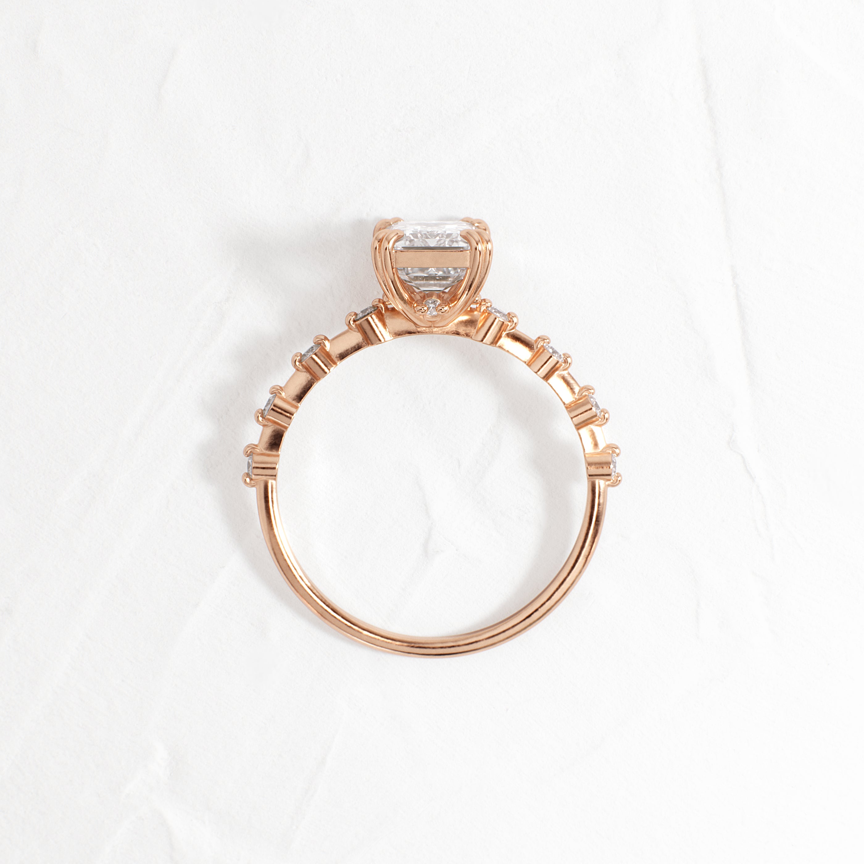 Solitaire-Oval Lab Grown Diamond Engagement Ring