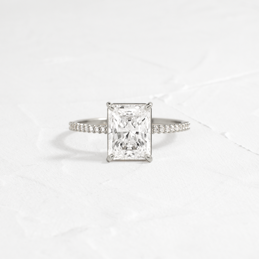 Solitaire-Oval Lab Grown Diamond Engagement Ring