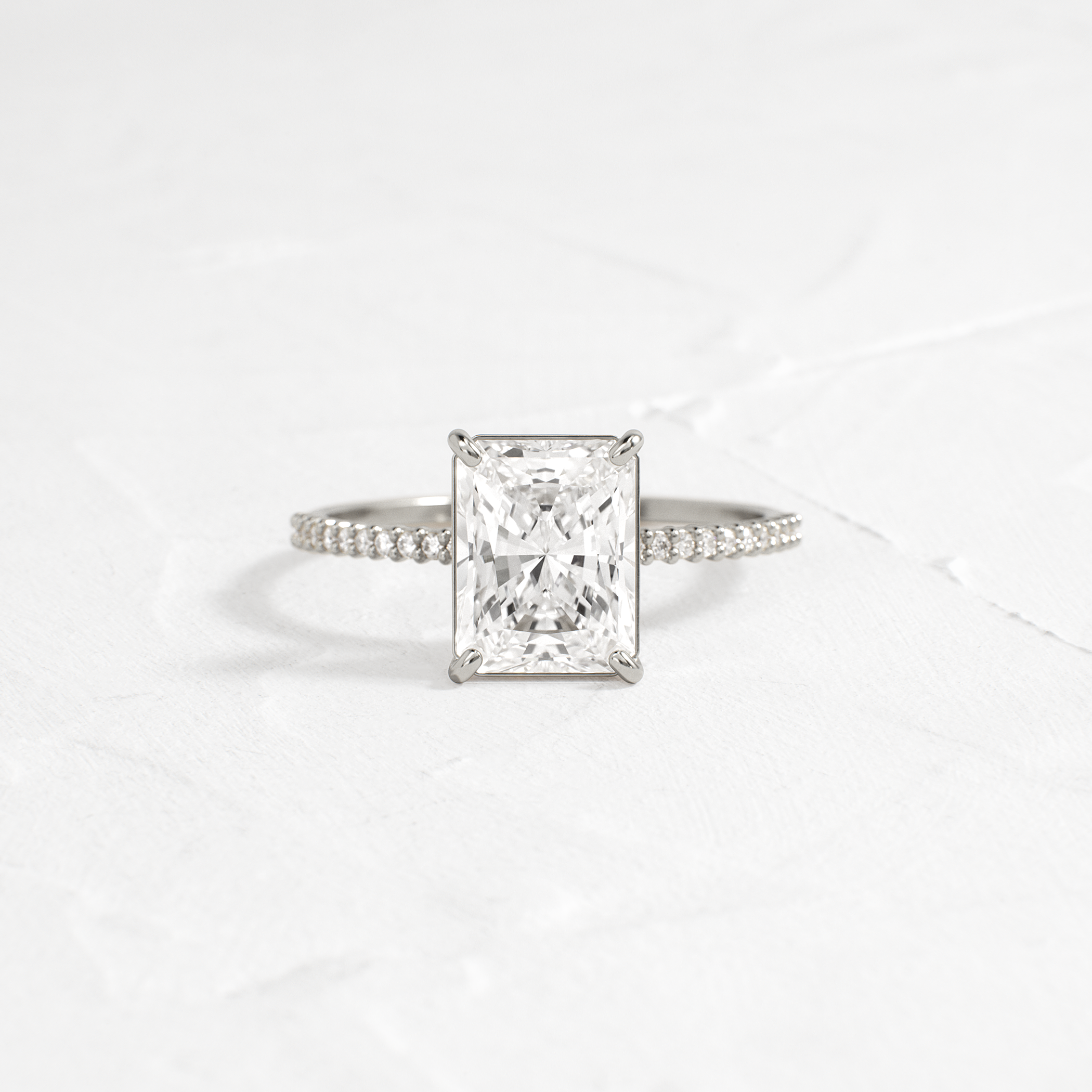 Solitaire-Oval Lab Grown Diamond Engagement Ring