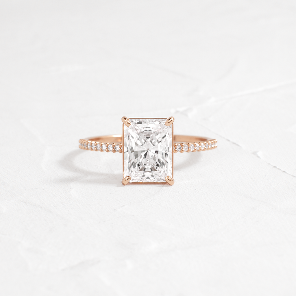 Solitaire-Oval Lab Grown Diamond Engagement Ring