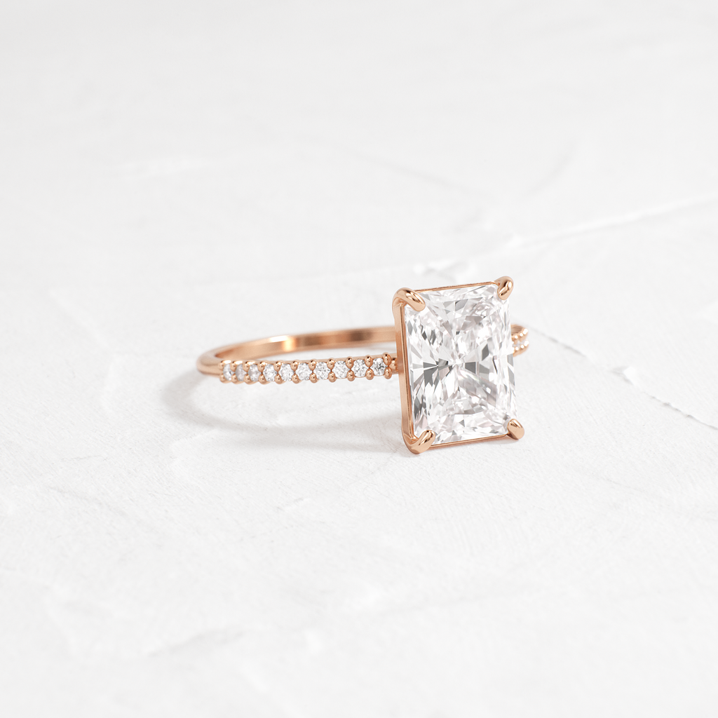 Solitaire-Oval Lab Grown Diamond Engagement Ring