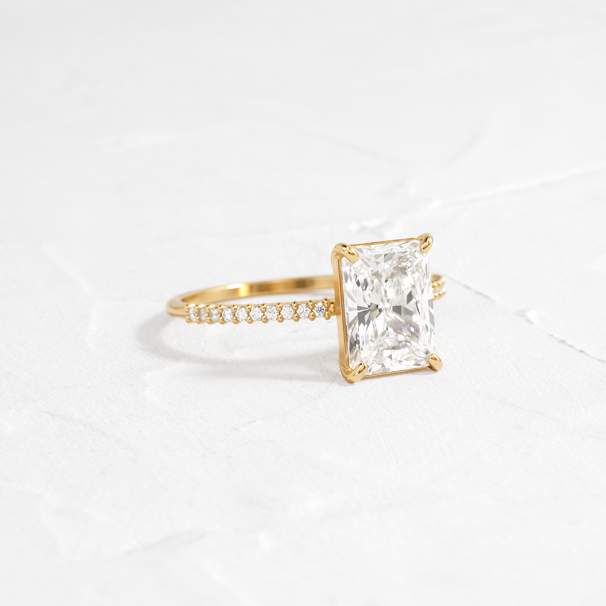 Solitaire-Oval Lab Grown Diamond Engagement Ring