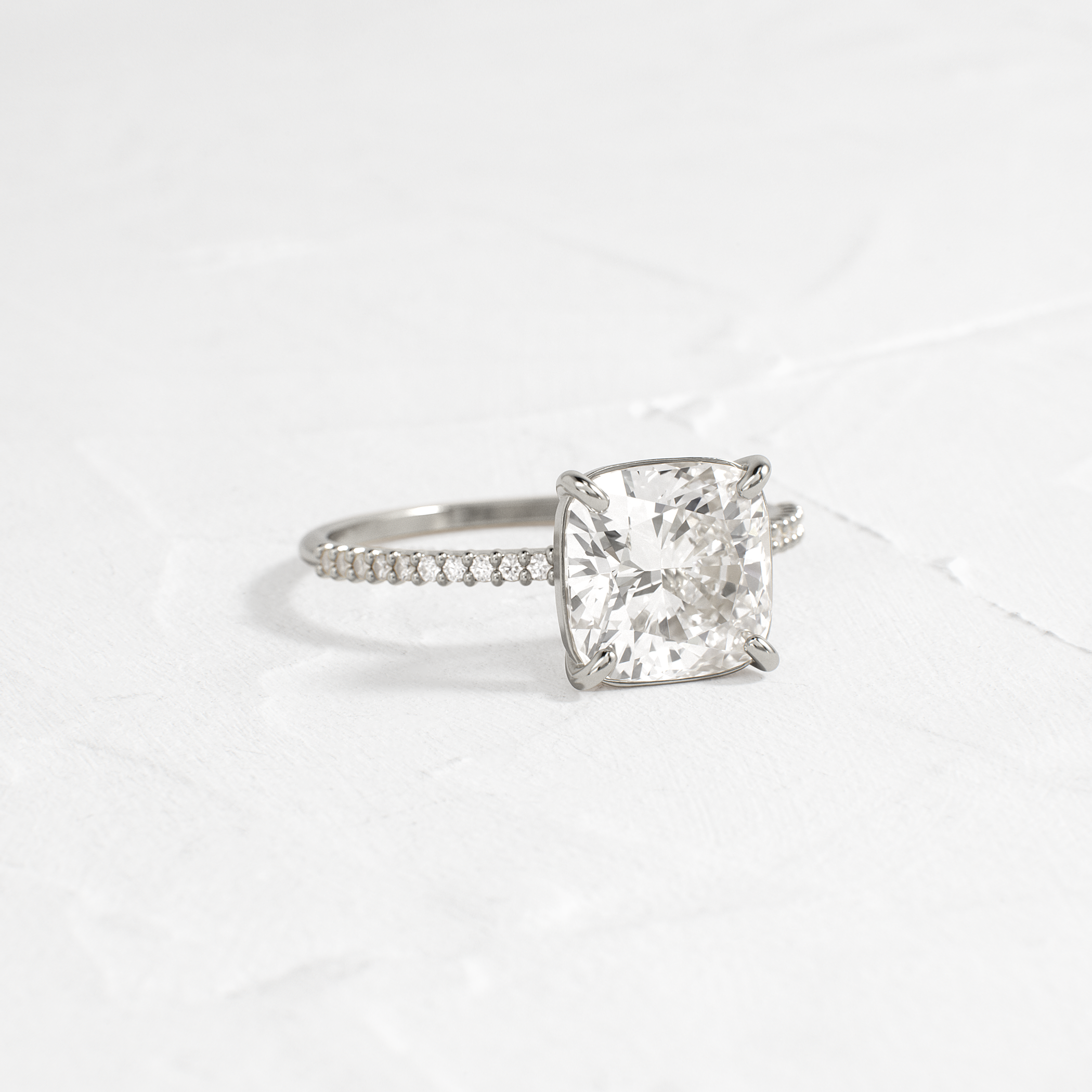 Solitaire-Oval Lab Grown Diamond Engagement Ring