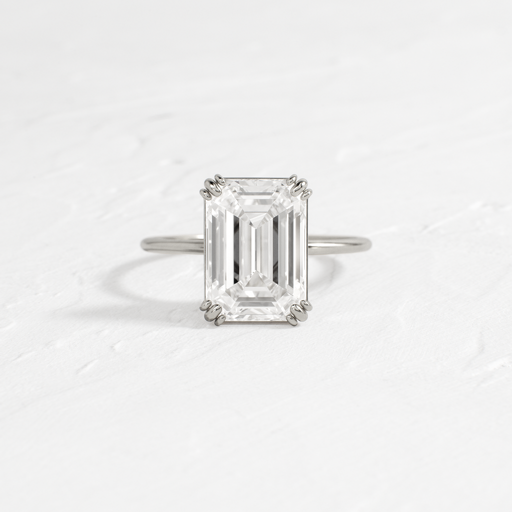 Solitaire-Oval Lab Grown Diamond Engagement Ring