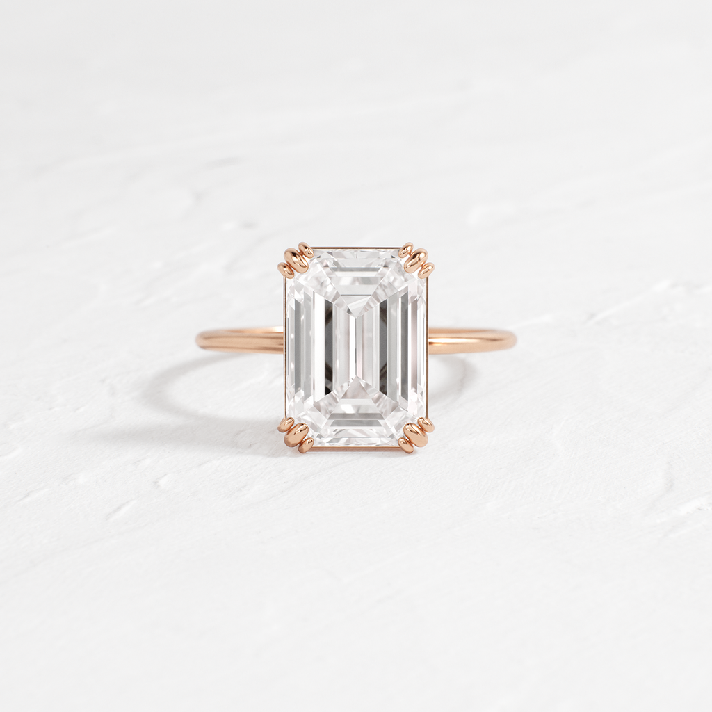 Solitaire-Oval Lab Grown Diamond Engagement Ring