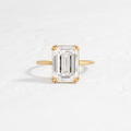Solitaire-Oval Lab Grown Diamond Engagement Ring