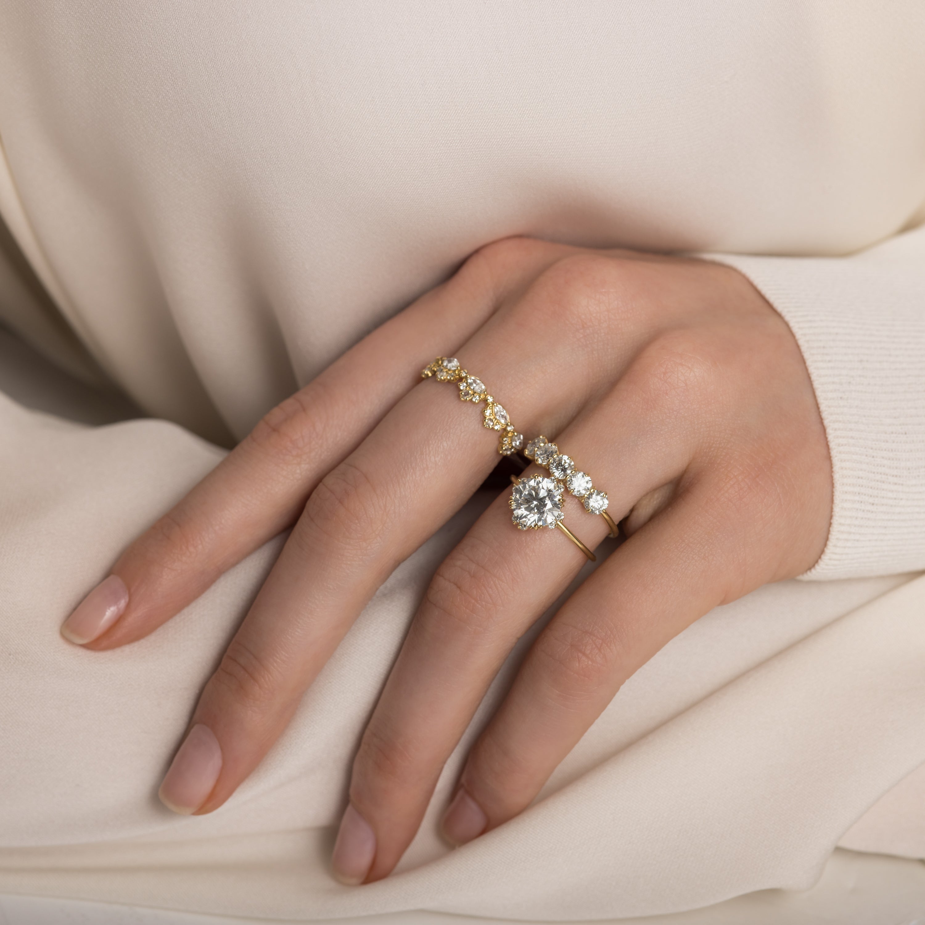 Solitaire-Oval Lab Grown Diamond Engagement Ring