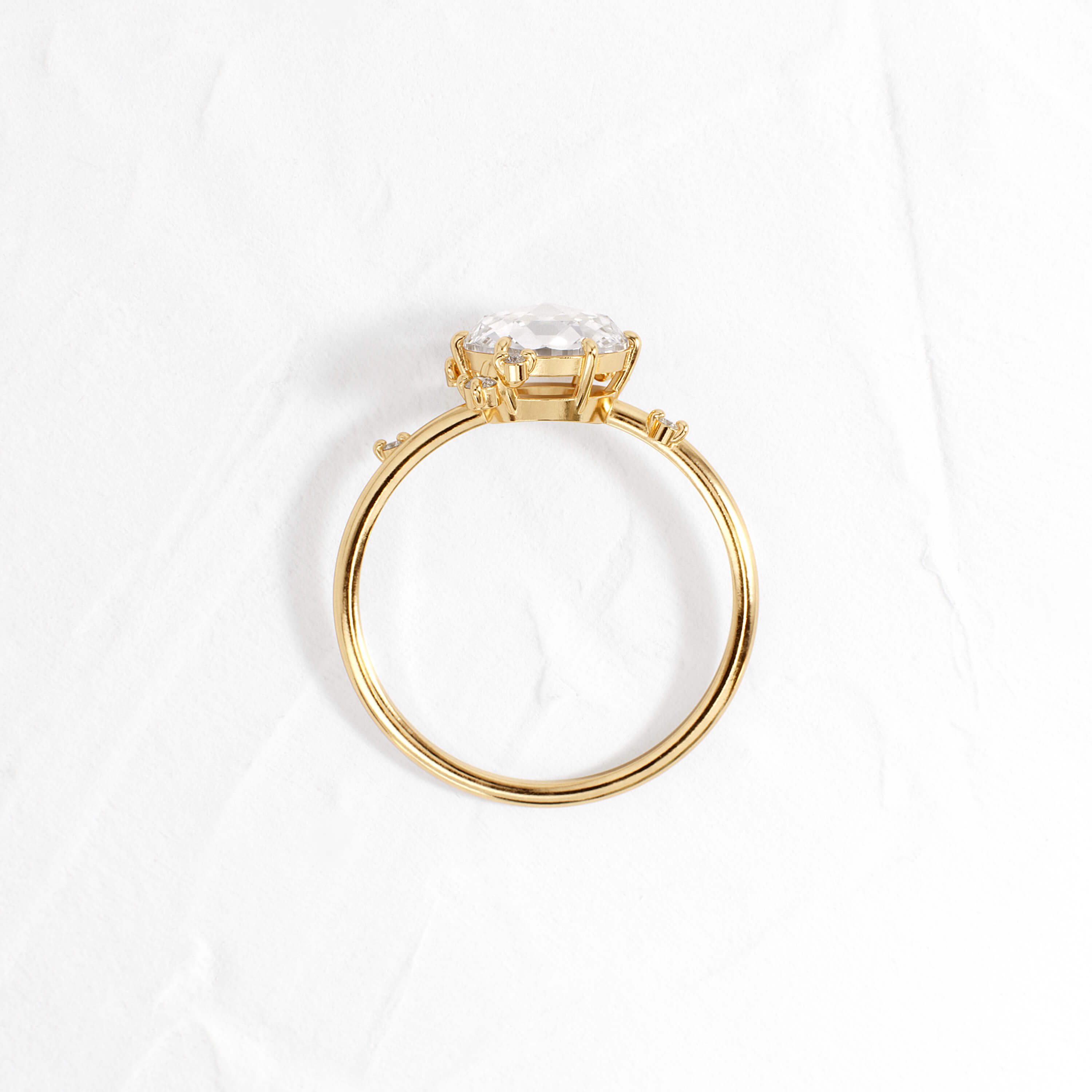 Solitaire-Oval Lab Grown Diamond Engagement Ring