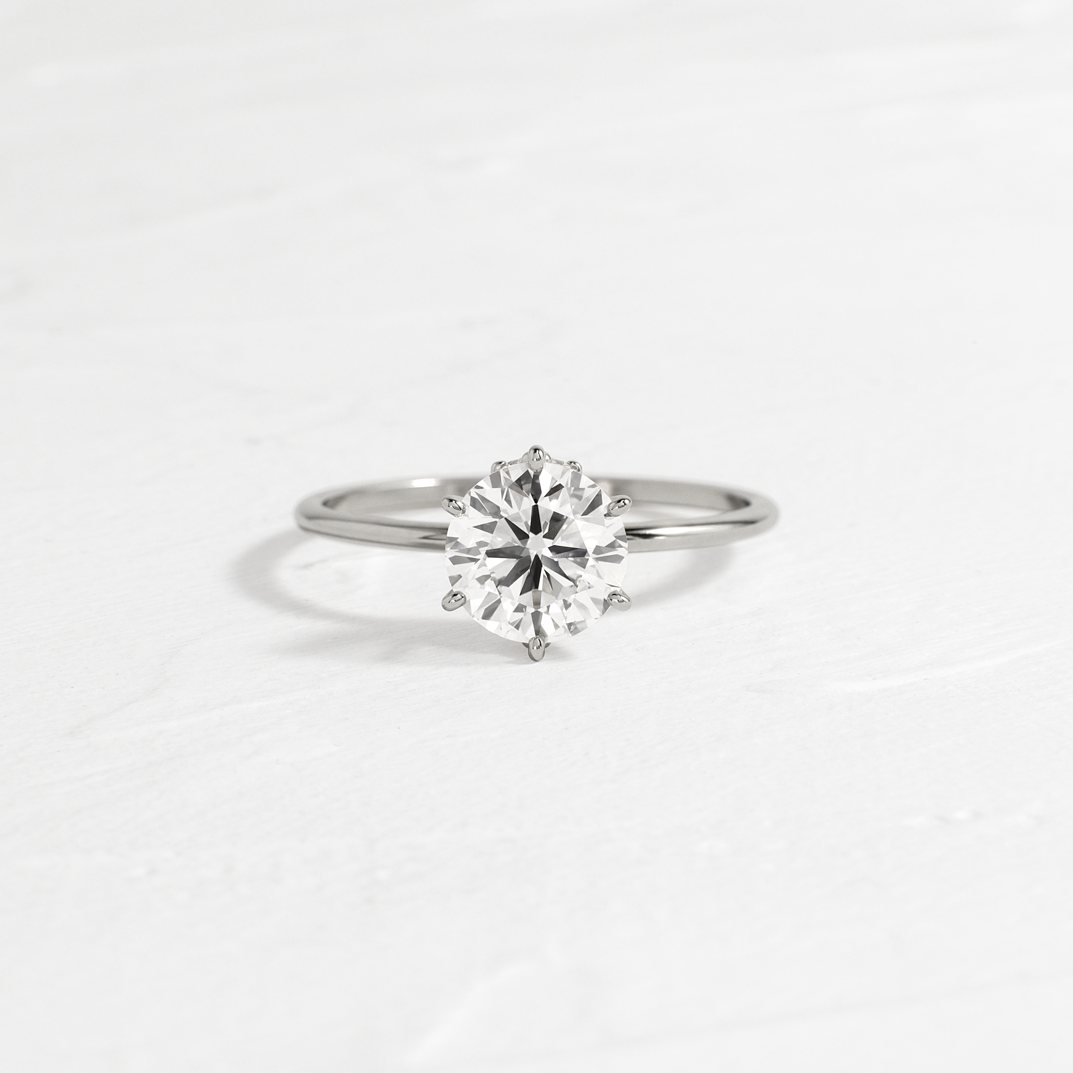 Solitaire-Oval Lab Grown Diamond Engagement Ring