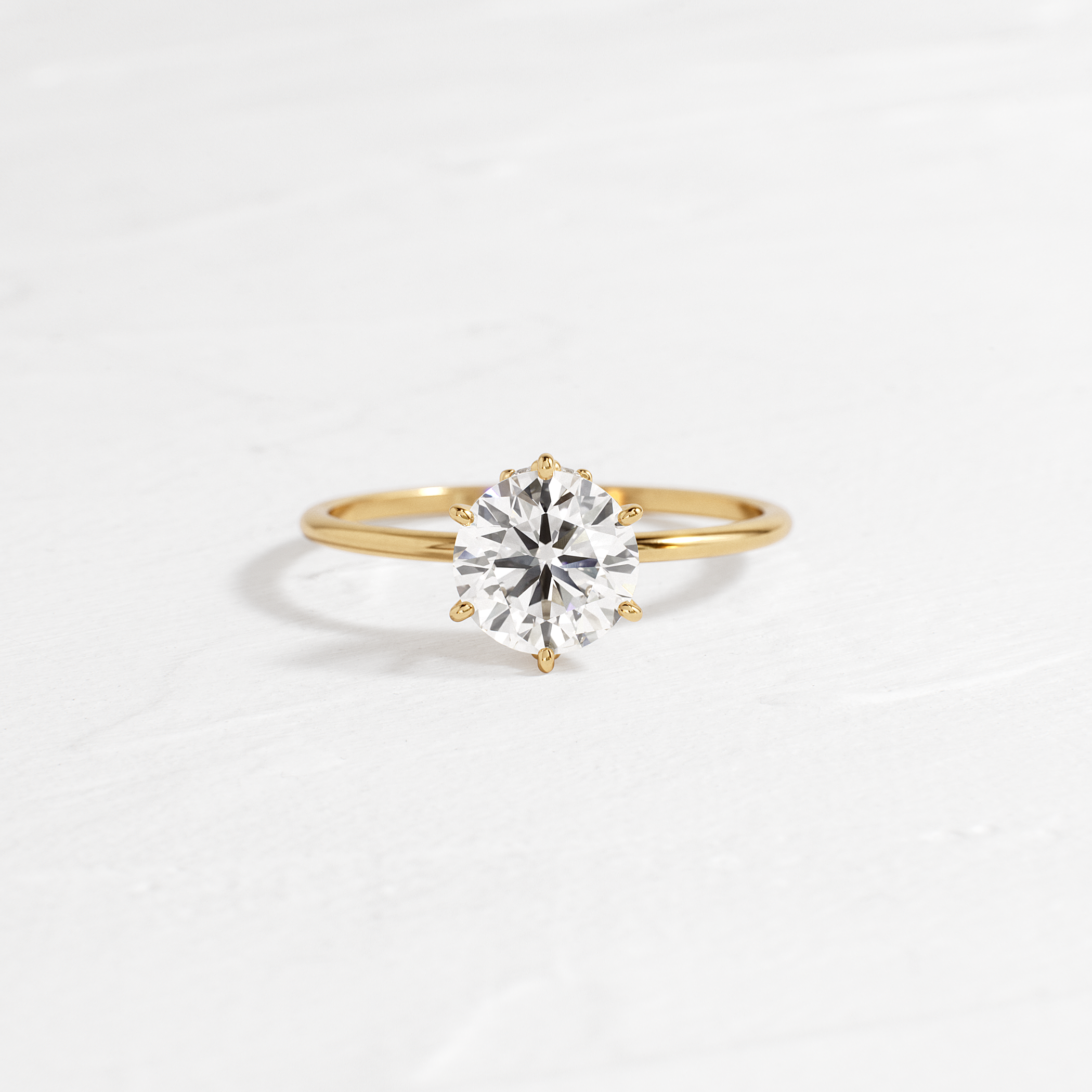 Solitaire-Oval Lab Grown Diamond Engagement Ring