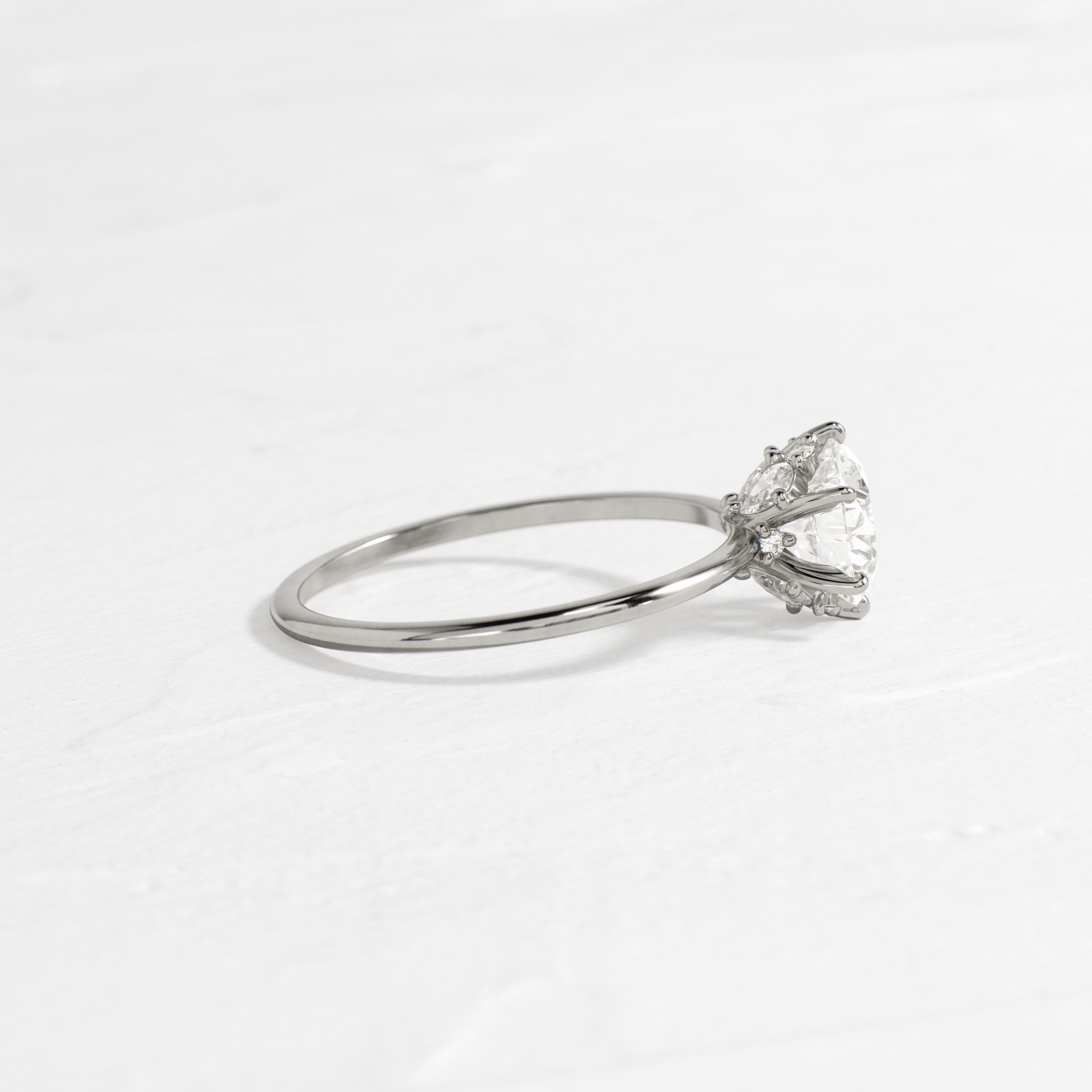 Solitaire-Oval Lab Grown Diamond Engagement Ring