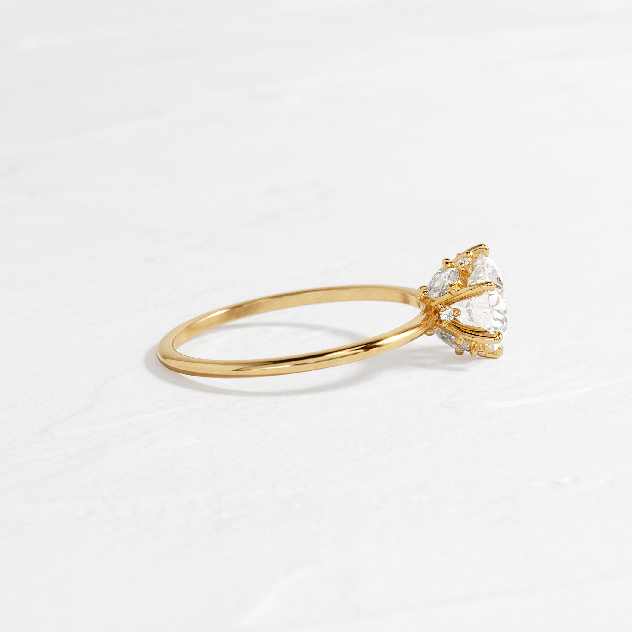 Solitaire-Oval Lab Grown Diamond Engagement Ring