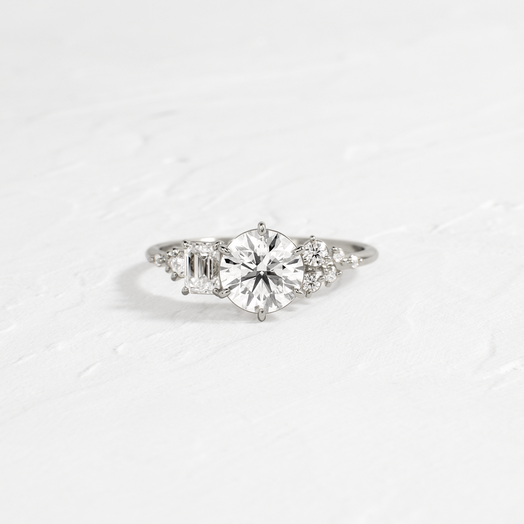 Solitaire-Oval Lab Grown Diamond Engagement Ring