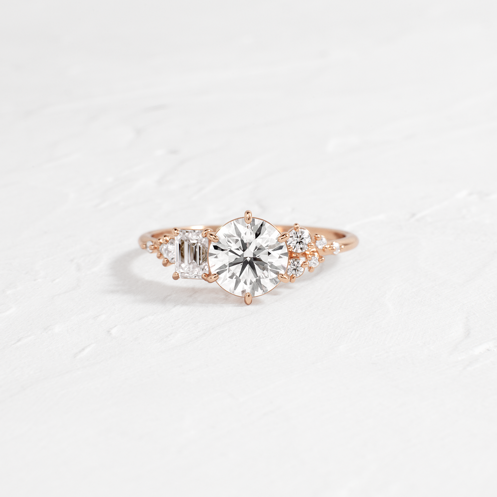 Solitaire-Oval Lab Grown Diamond Engagement Ring