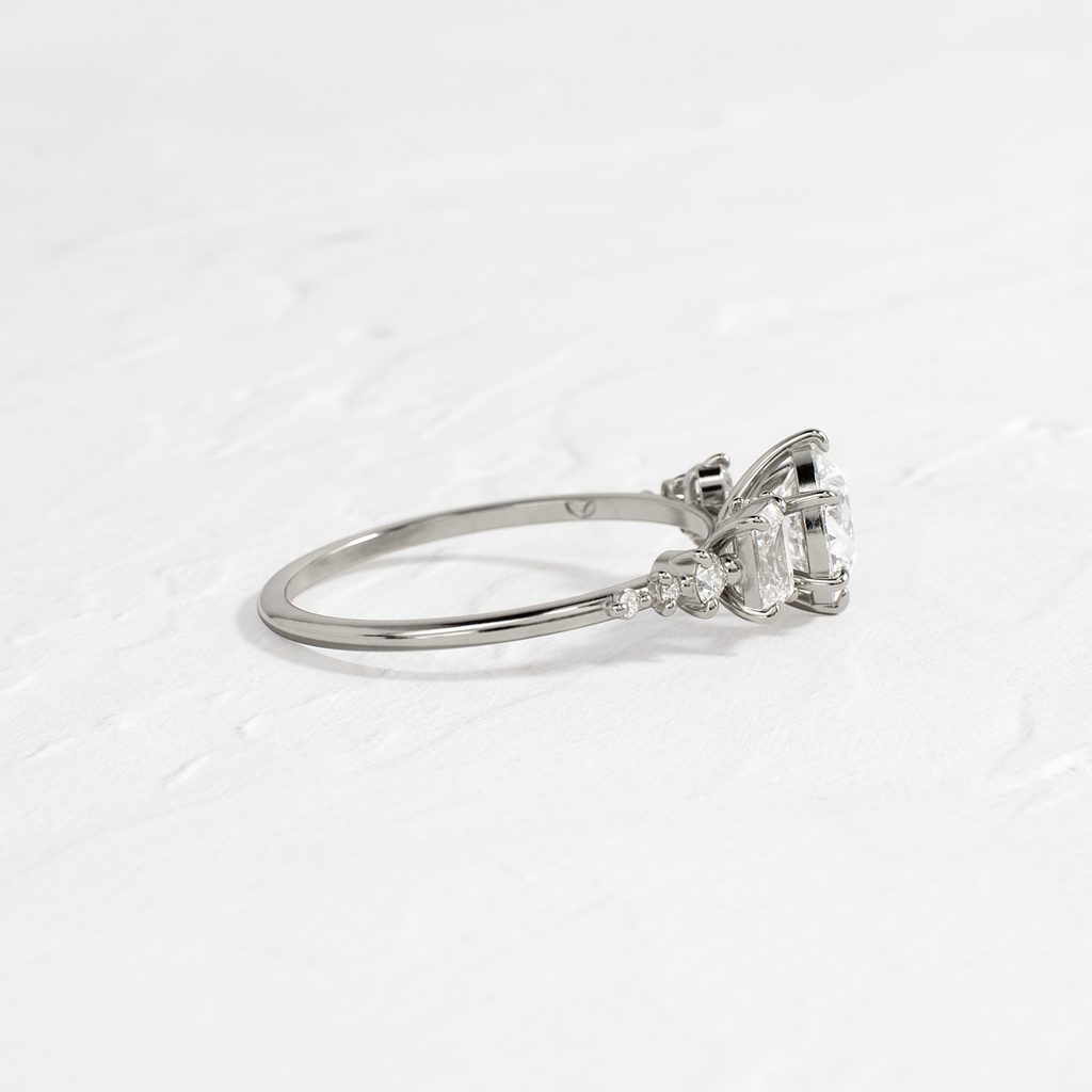 Solitaire-Oval Lab Grown Diamond Engagement Ring