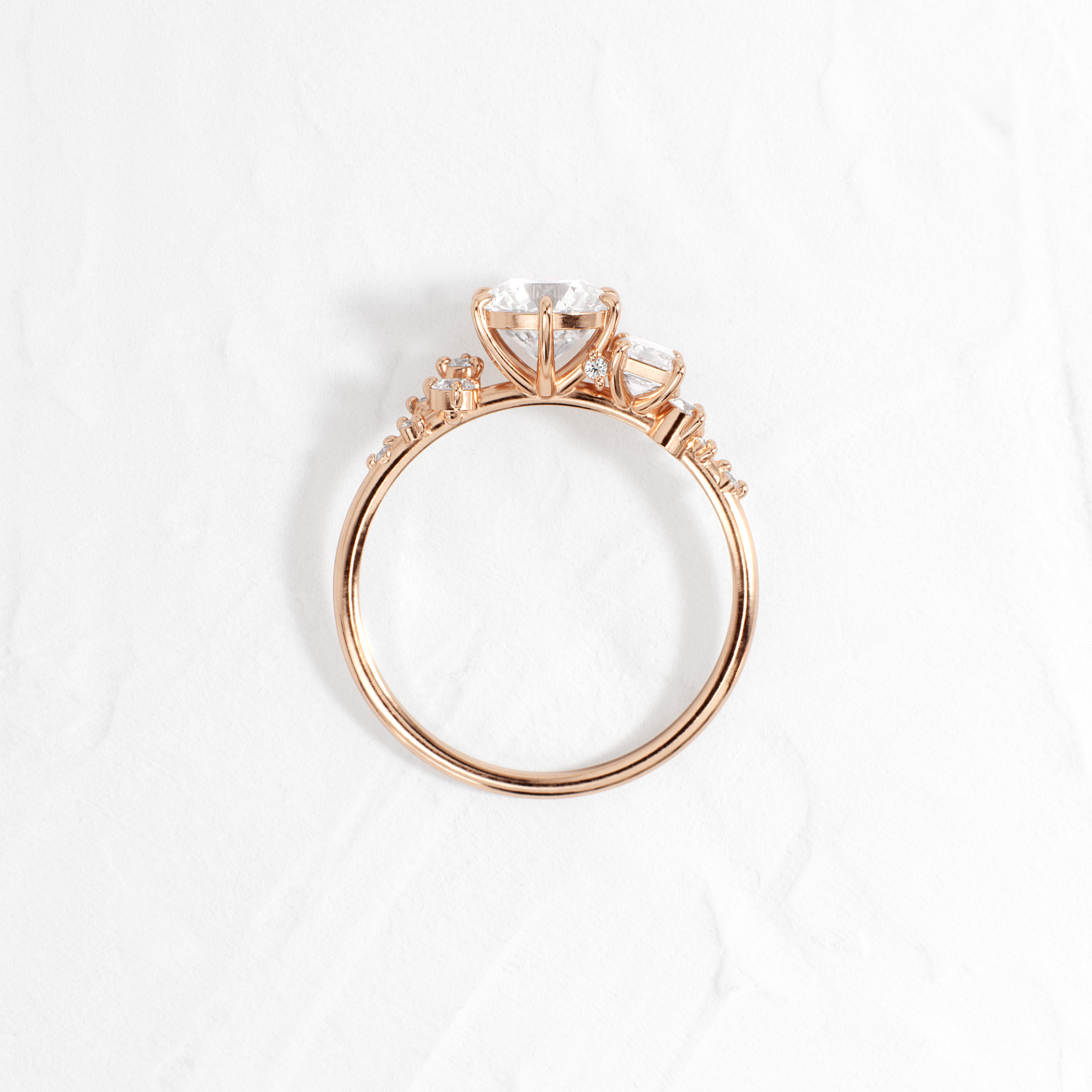 Solitaire-Oval Lab Grown Diamond Engagement Ring