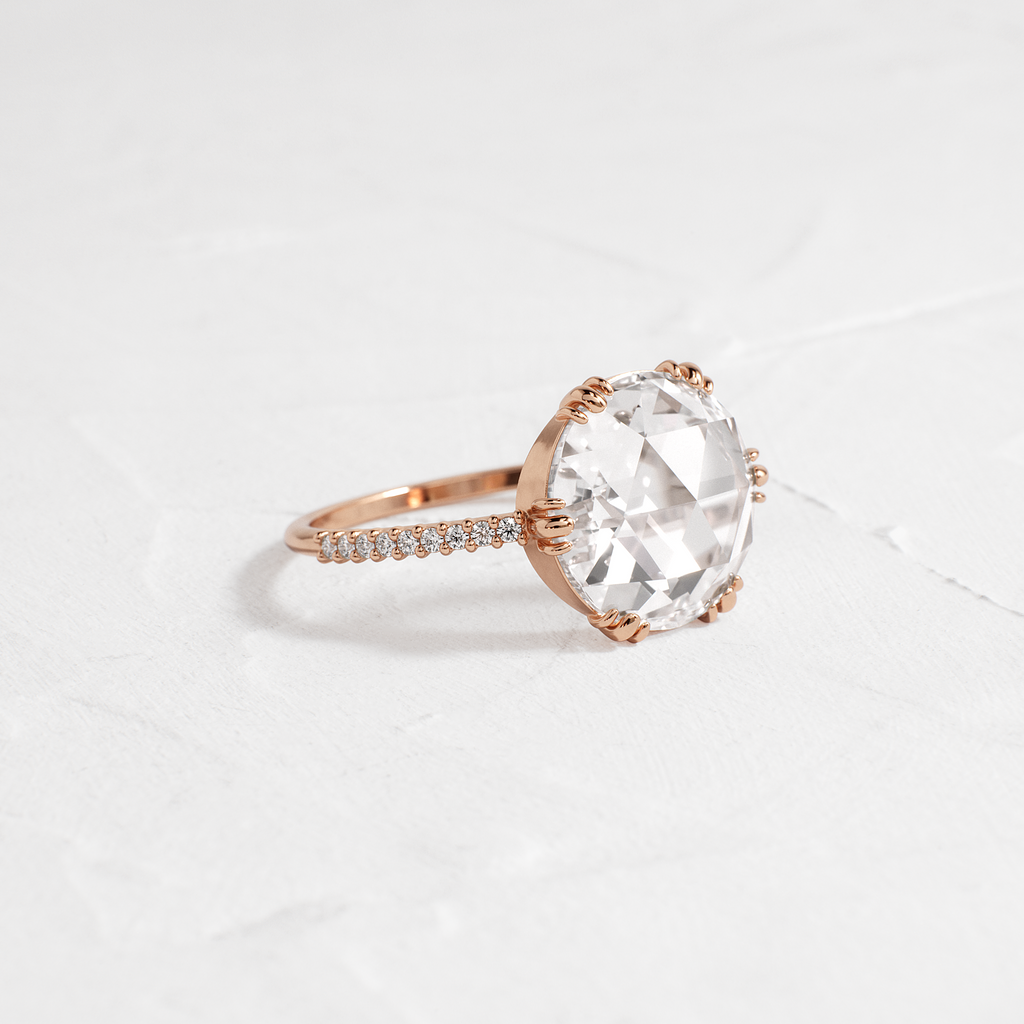 Solitaire-Oval Lab Grown Diamond Engagement Ring