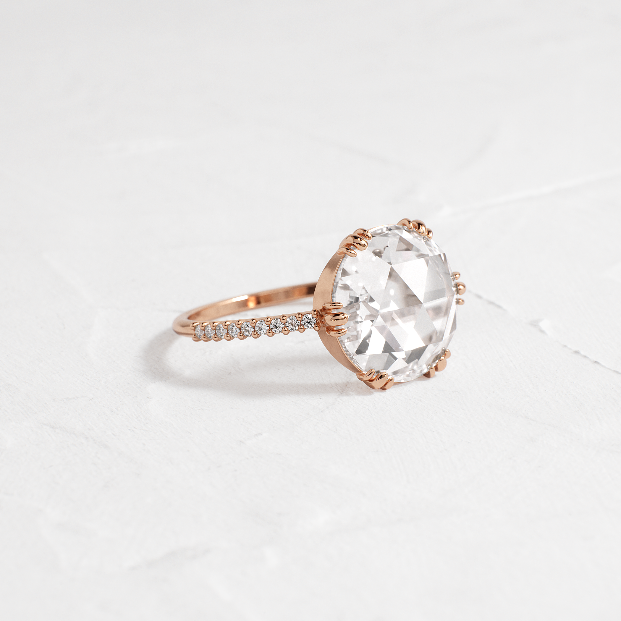 Solitaire-Oval Lab Grown Diamond Engagement Ring