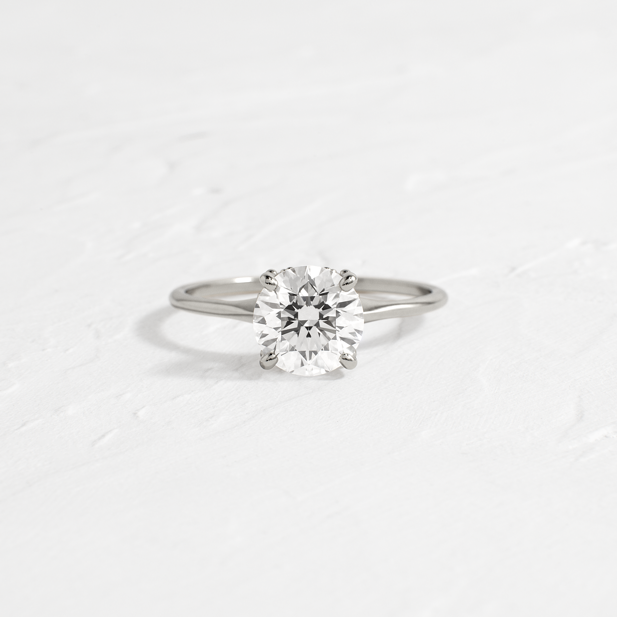 Solitaire-Oval Lab Grown Diamond Engagement Ring