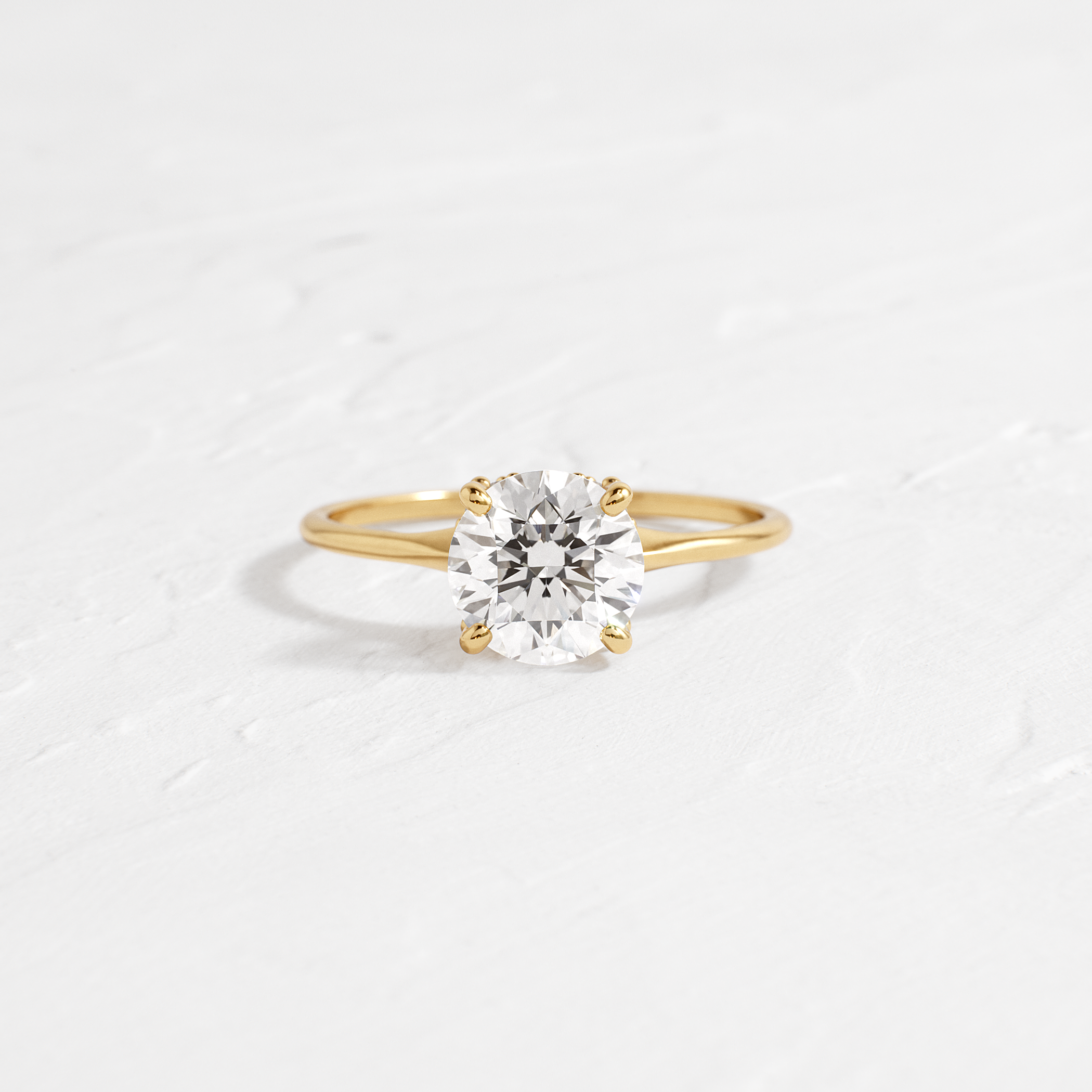 Solitaire-Oval Lab Grown Diamond Engagement Ring