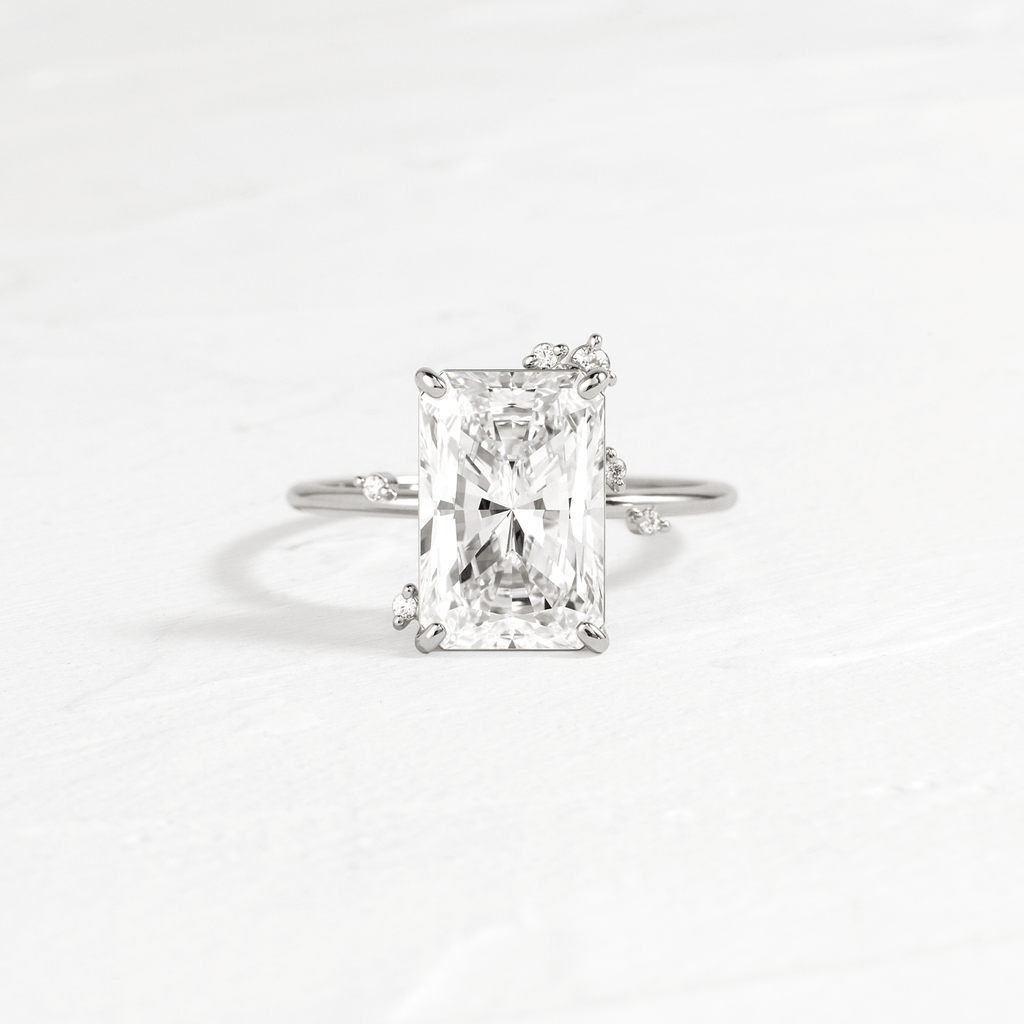 Solitaire-Oval Lab Grown Diamond Engagement Ring