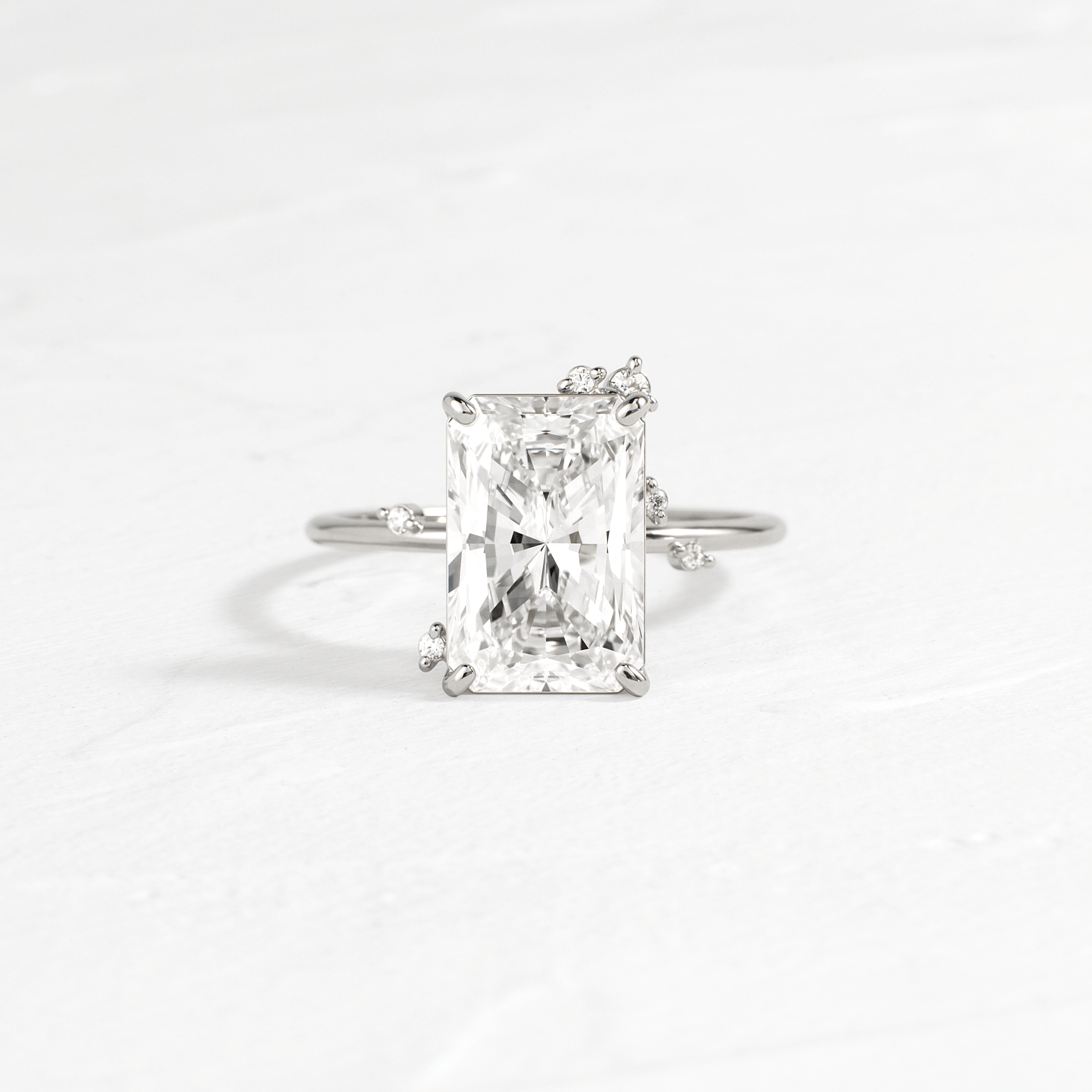 Solitaire-Oval Lab Grown Diamond Engagement Ring