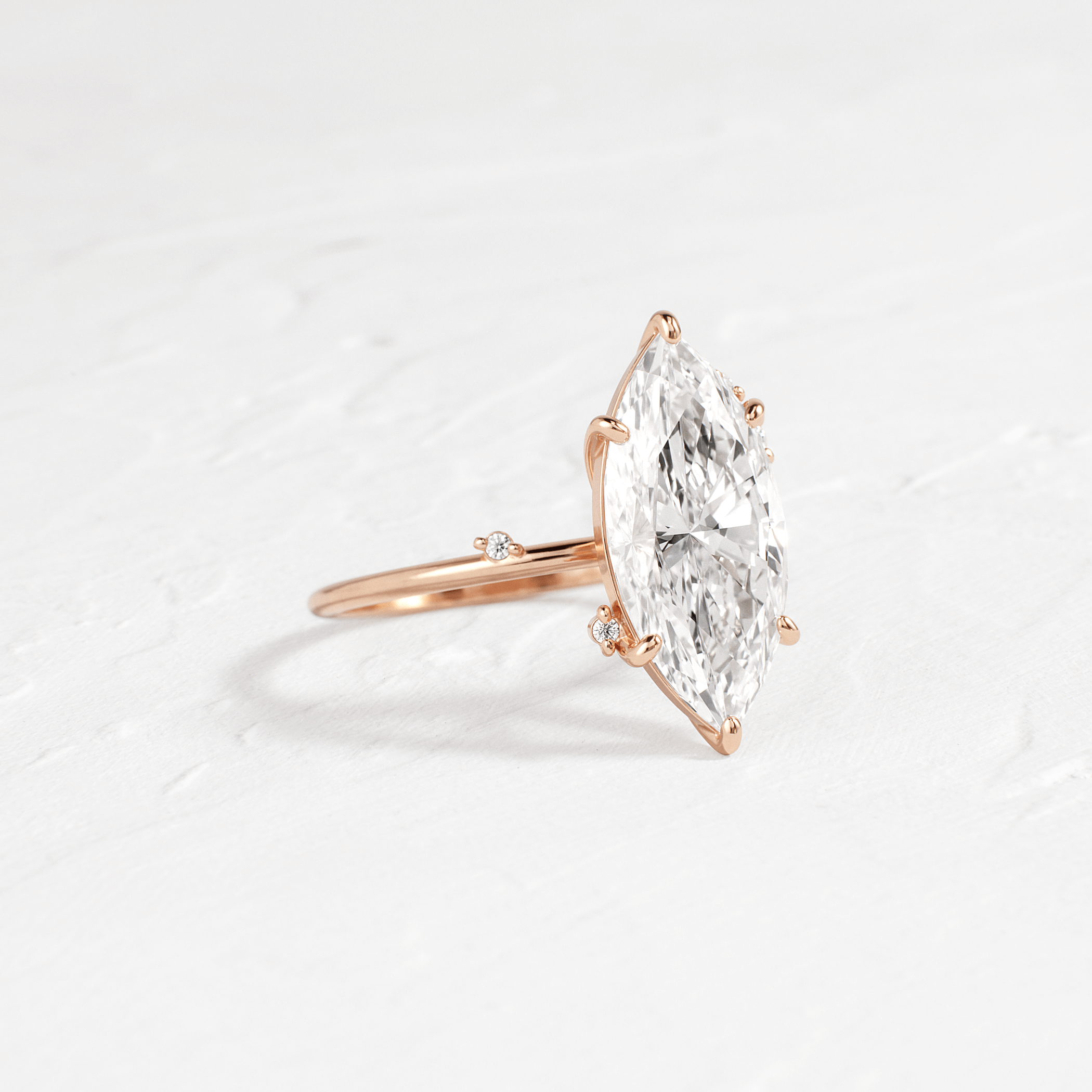 Solitaire-Oval Lab Grown Diamond Engagement Ring