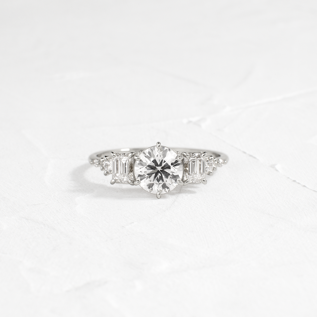 Solitaire-Oval Lab Grown Diamond Engagement Ring