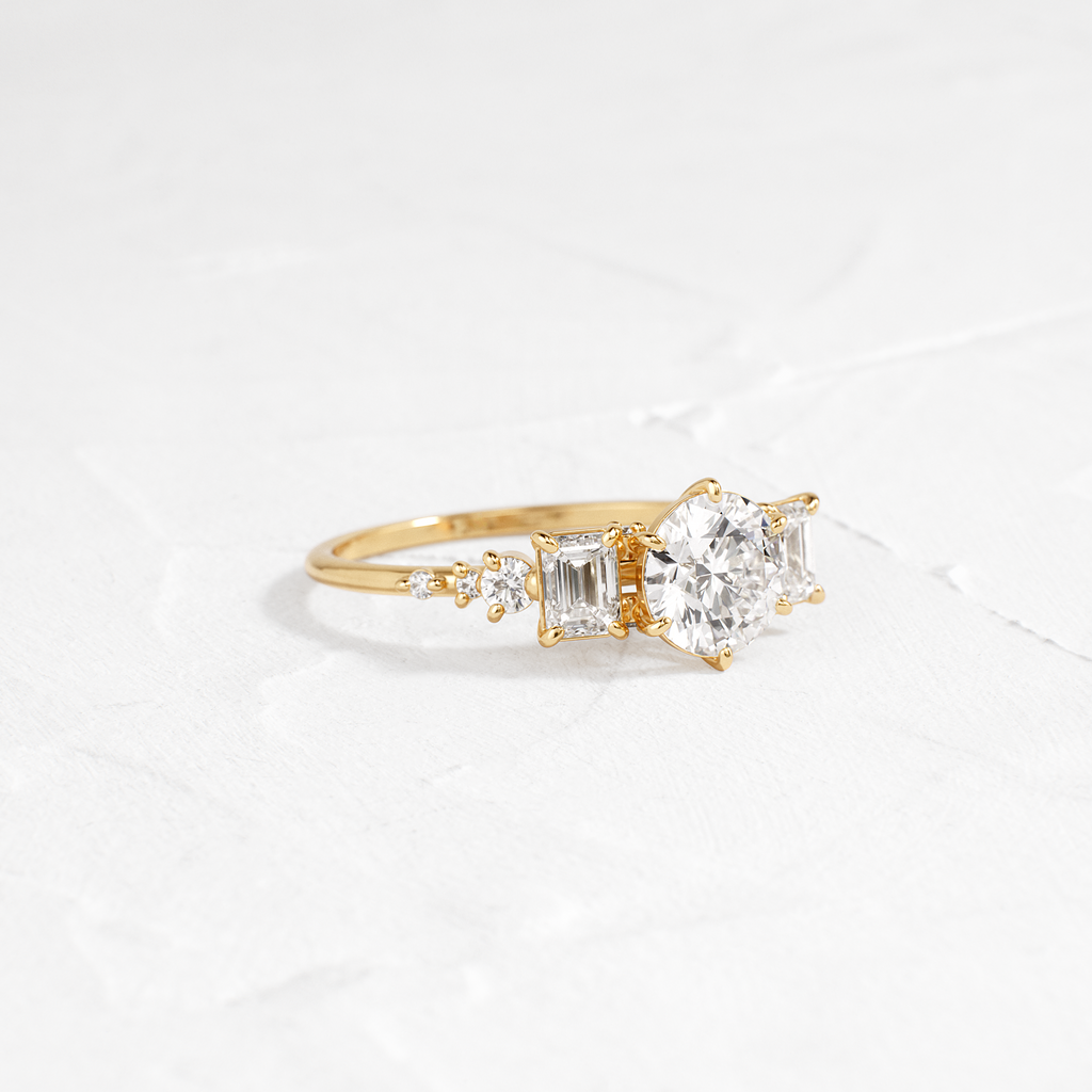 Solitaire-Oval Lab Grown Diamond Engagement Ring