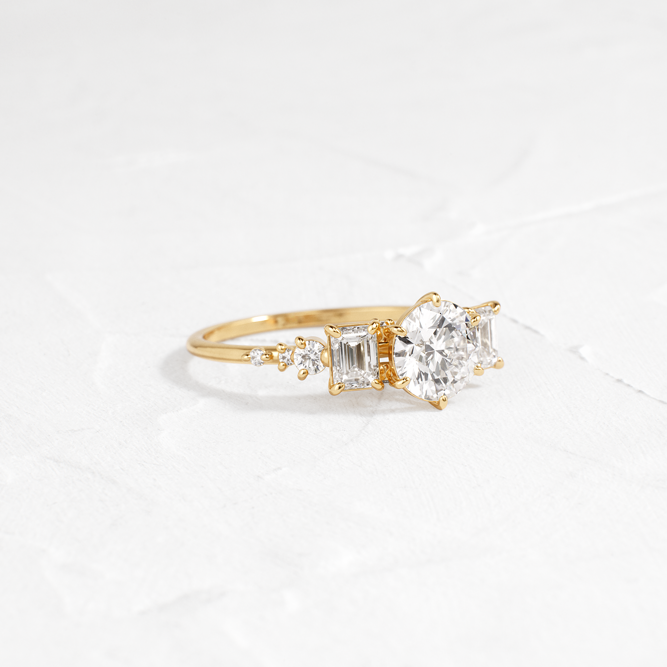 Solitaire-Oval Lab Grown Diamond Engagement Ring