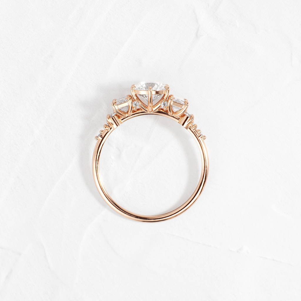 Solitaire-Oval Lab Grown Diamond Engagement Ring