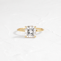 Solitaire-Oval Lab Grown Diamond Engagement Ring