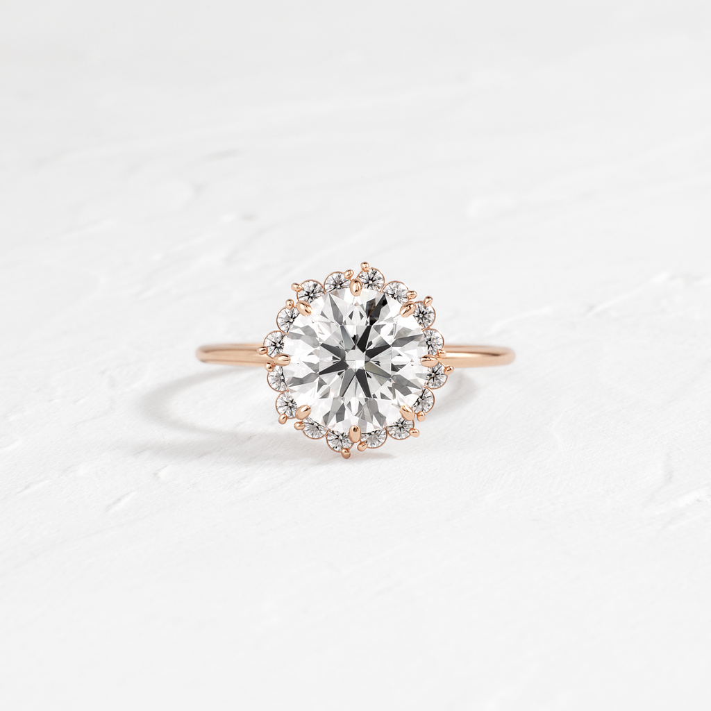 Solitaire-Oval Lab Grown Diamond Engagement Ring