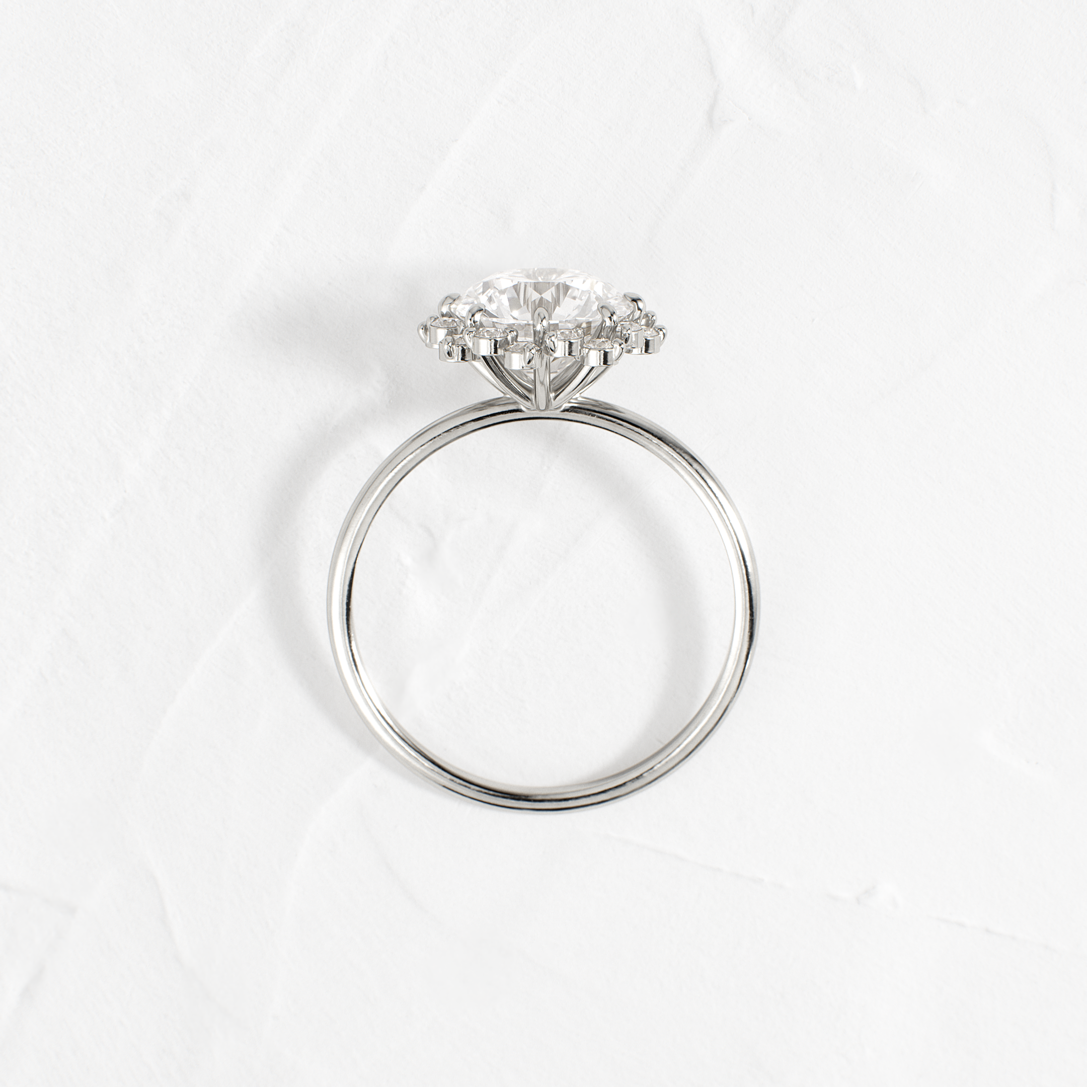 Solitaire-Oval Lab Grown Diamond Engagement Ring