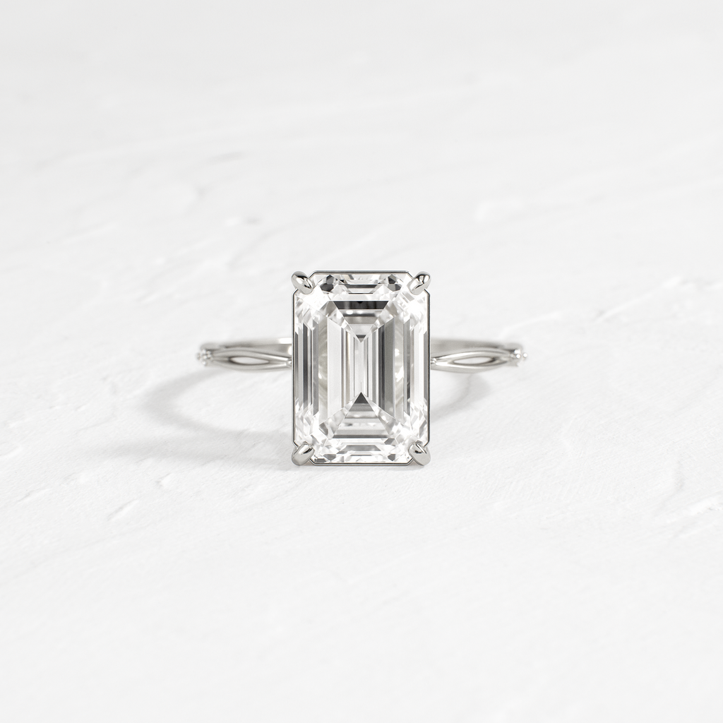 Solitaire-Oval Lab Grown Diamond Engagement Ring