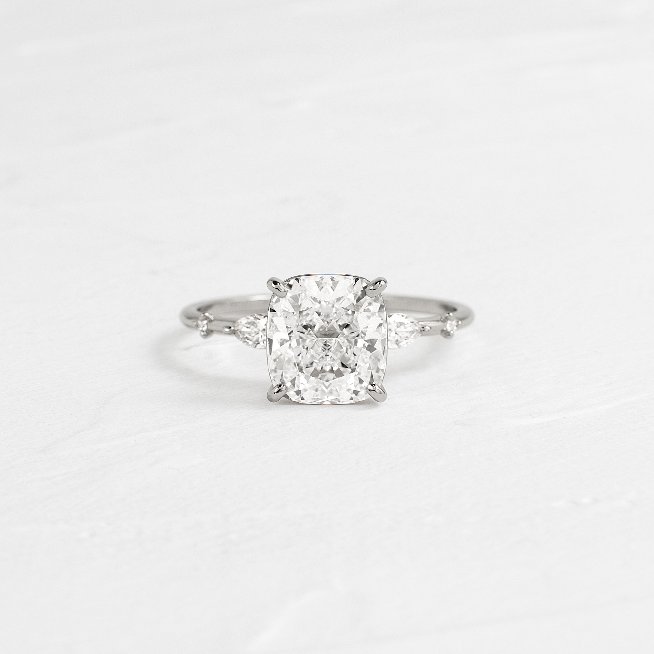 Solitaire-Oval Lab Grown Diamond Engagement Ring