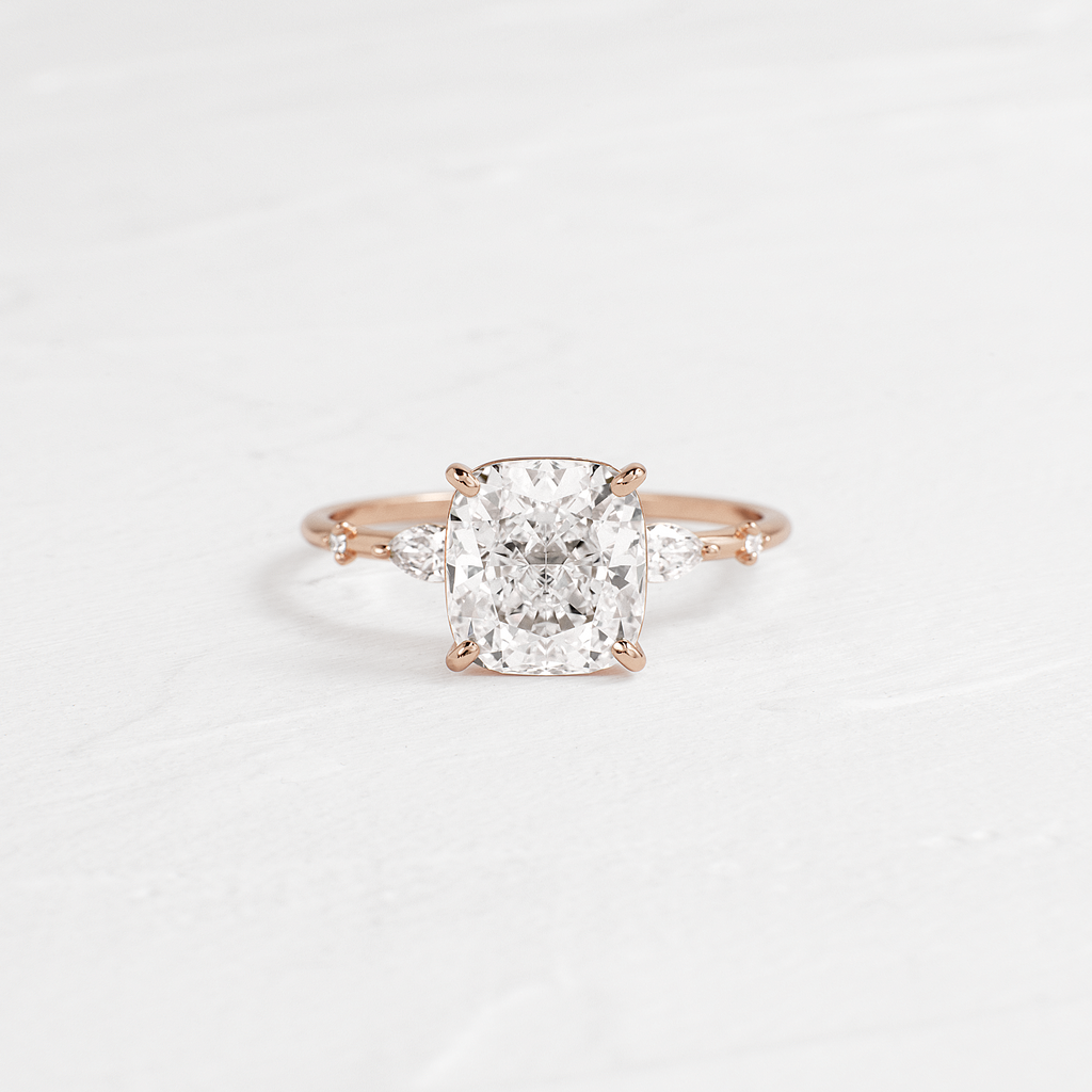 Solitaire-Oval Lab Grown Diamond Engagement Ring