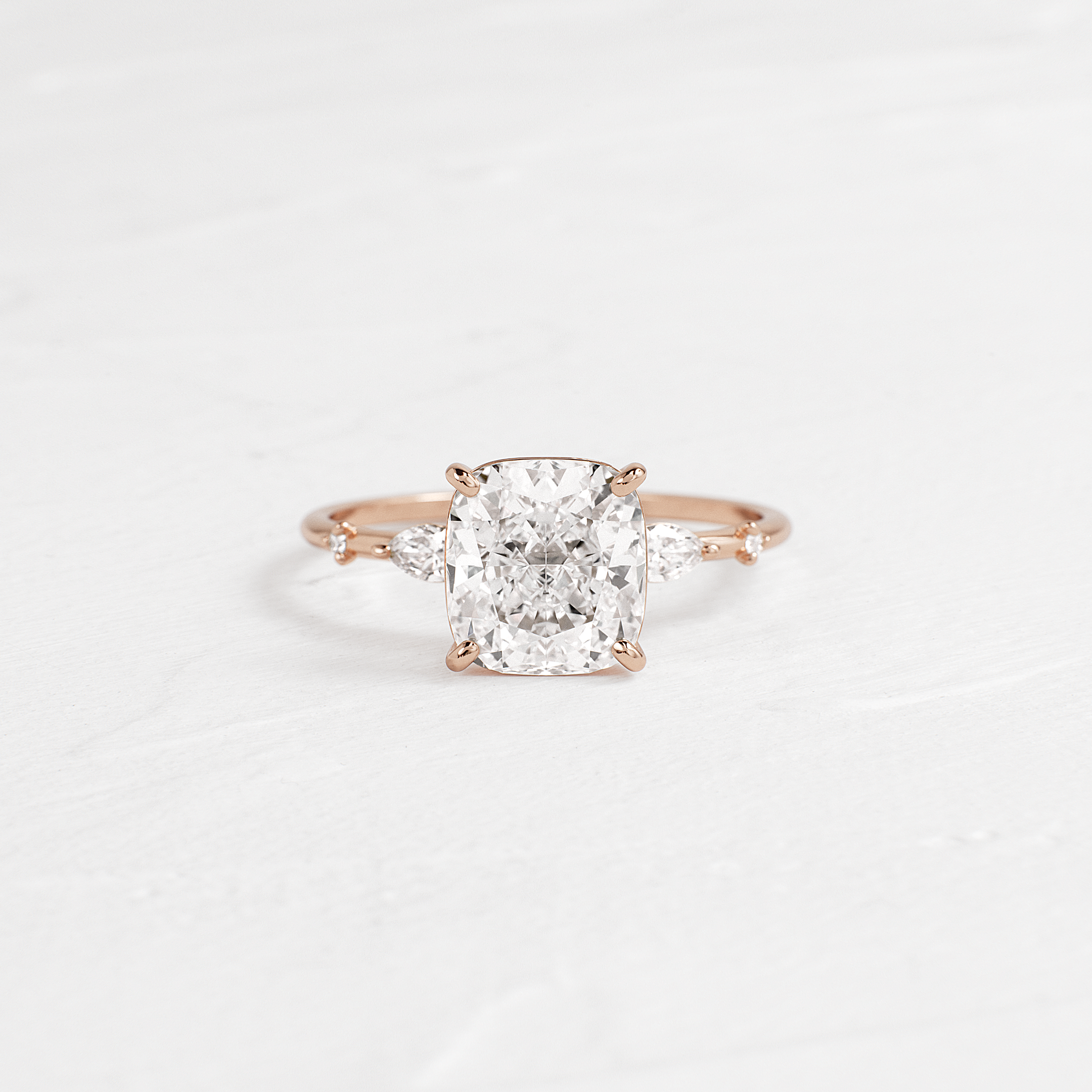 Solitaire-Oval Lab Grown Diamond Engagement Ring