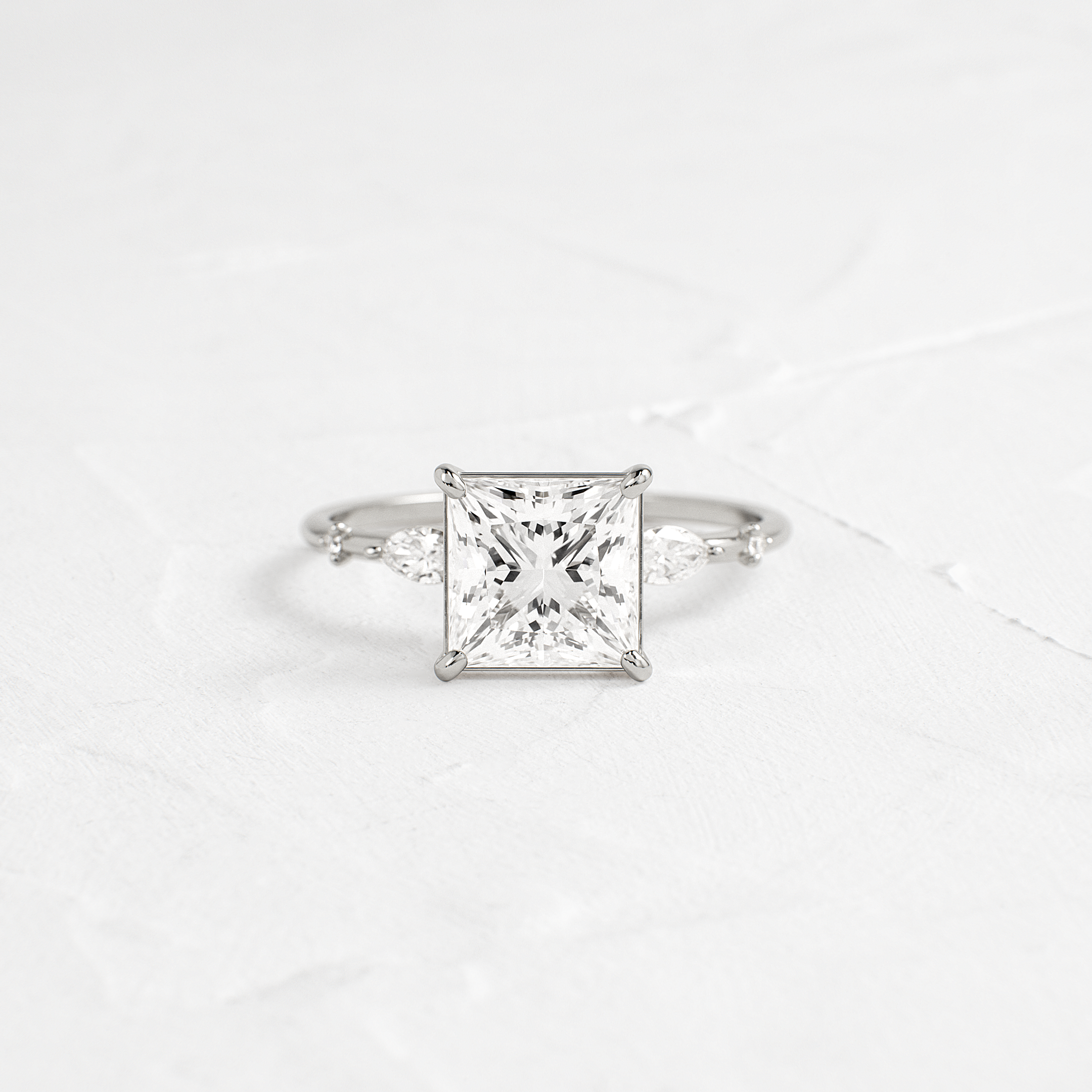 Solitaire-Oval Lab Grown Diamond Engagement Ring