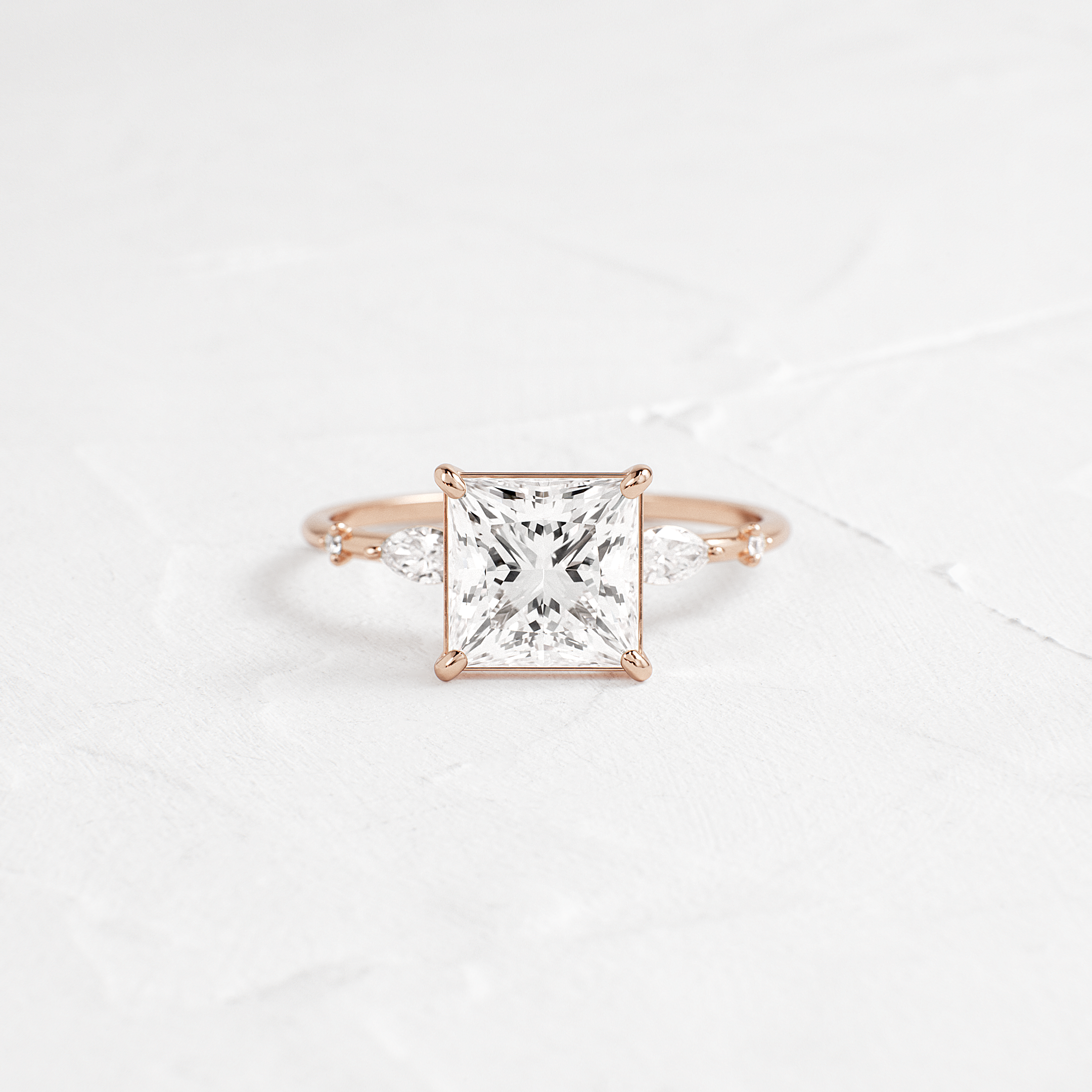 Solitaire-Oval Lab Grown Diamond Engagement Ring