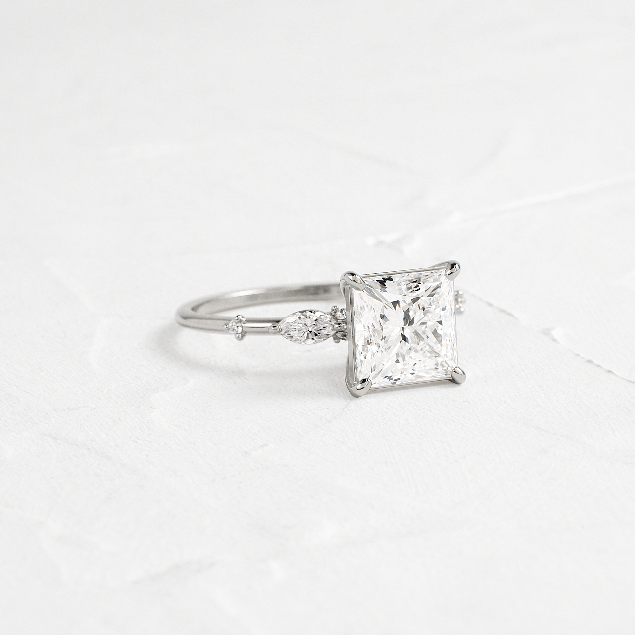 Solitaire-Oval Lab Grown Diamond Engagement Ring