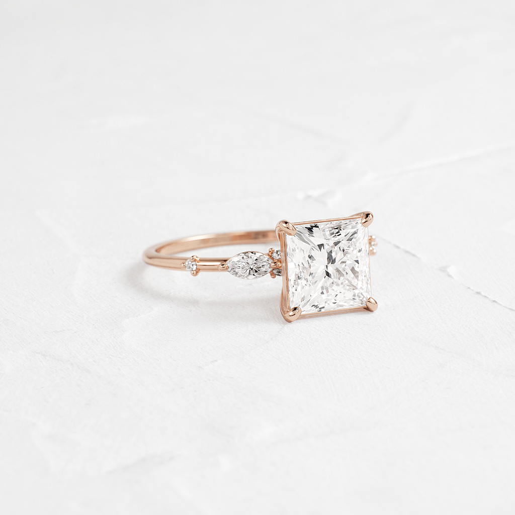 Solitaire-Oval Lab Grown Diamond Engagement Ring