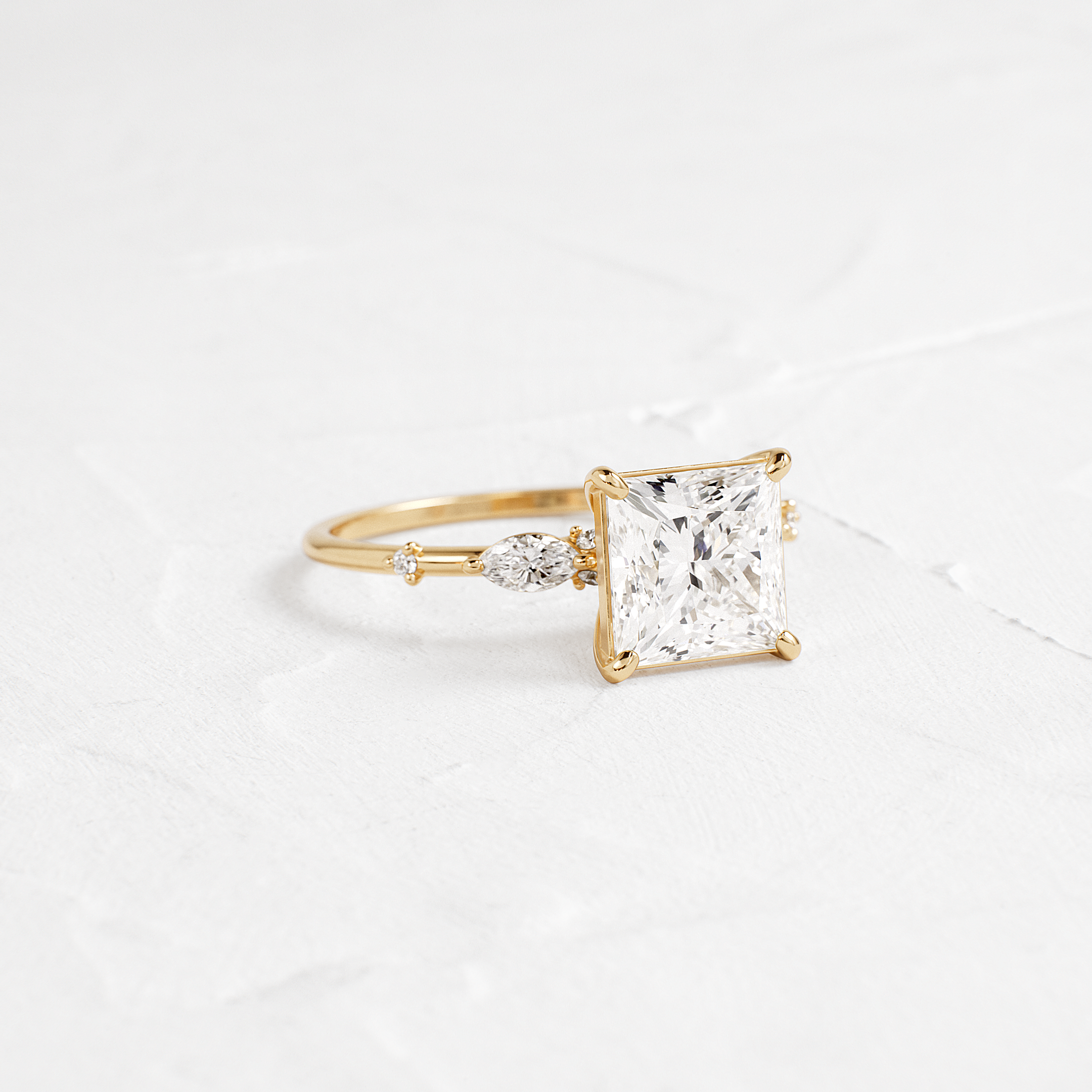Solitaire-Oval Lab Grown Diamond Engagement Ring