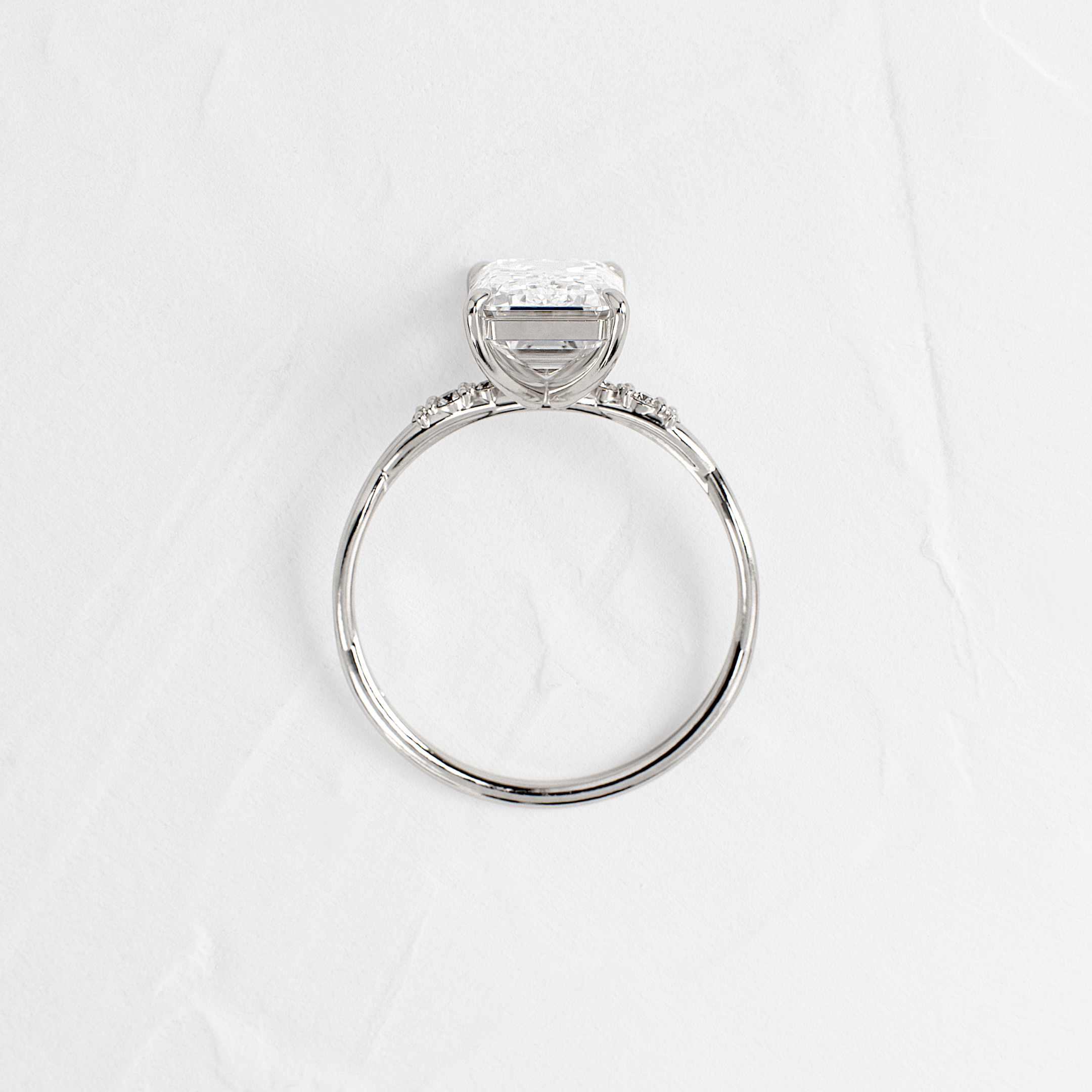 Solitaire-Oval Lab Grown Diamond Engagement Ring
