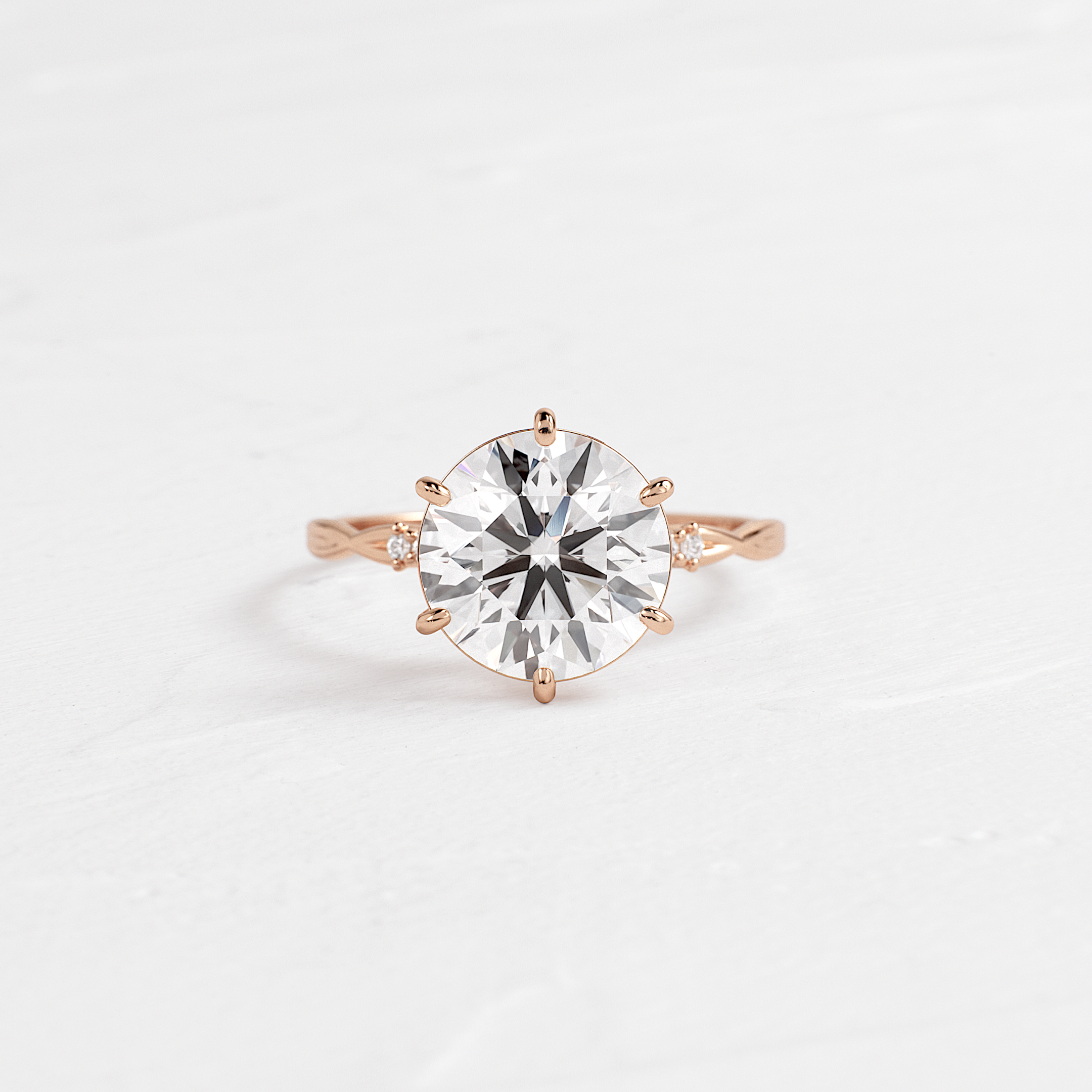 Solitaire-Oval Lab Grown Diamond Engagement Ring