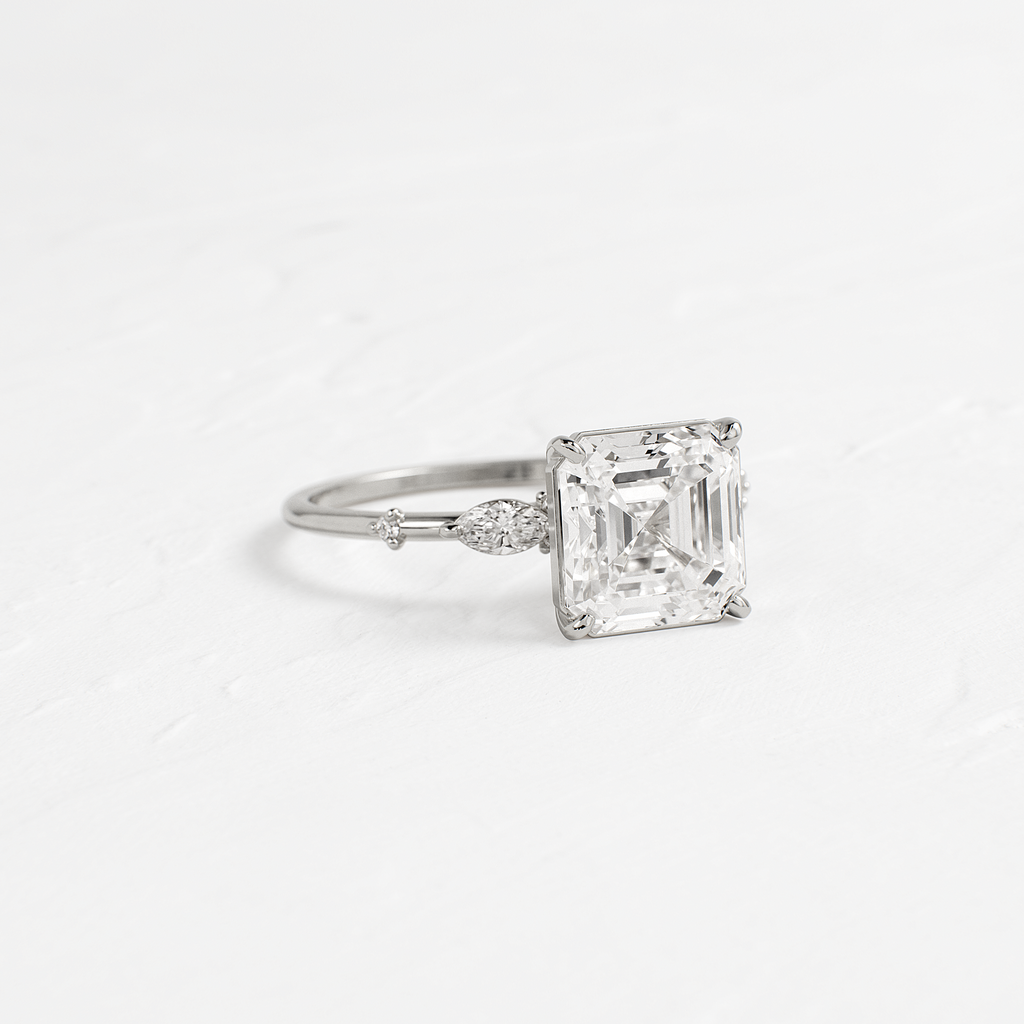 Solitaire-Oval Lab Grown Diamond Engagement Ring