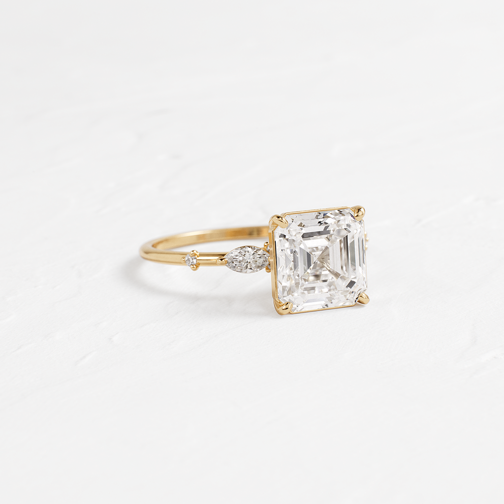 Solitaire-Oval Lab Grown Diamond Engagement Ring